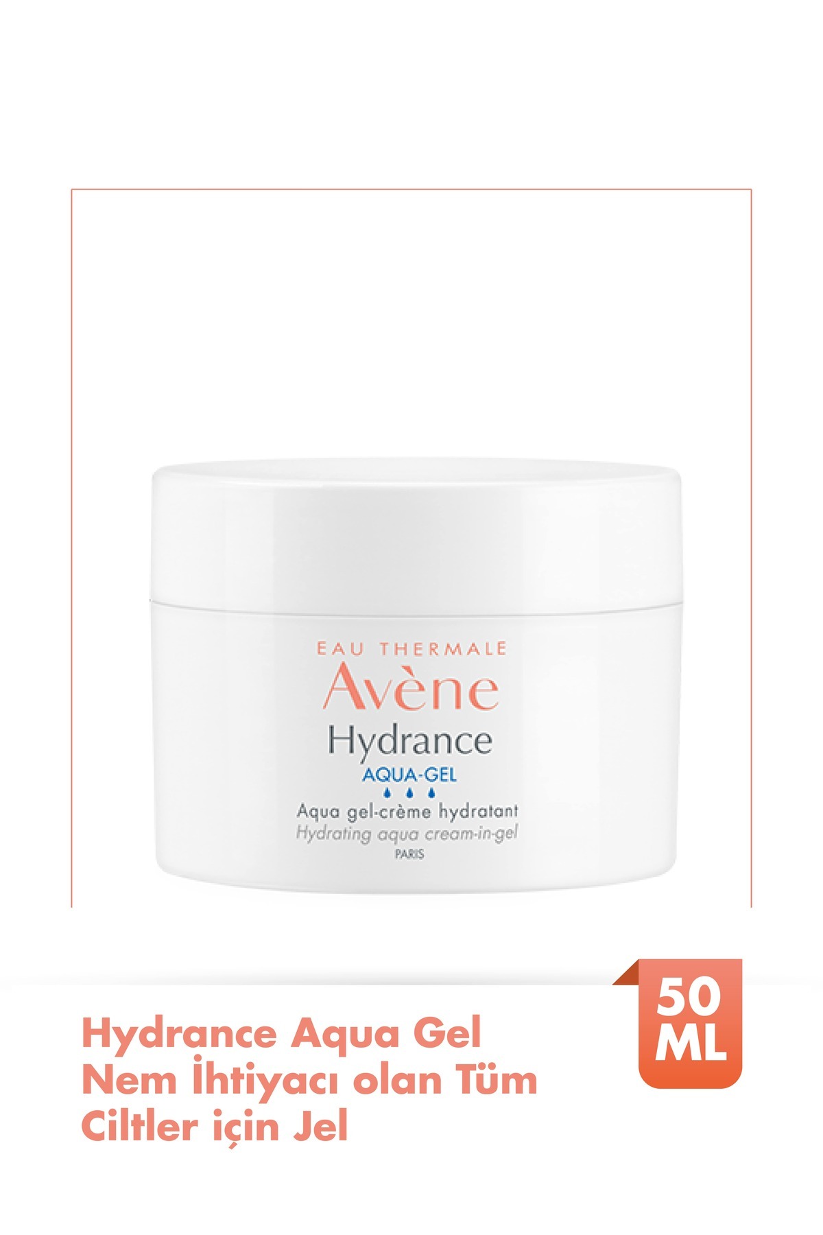 Avene Cildi Aydınlatmak ve Sıkılaştırmak için Yüksek Performanslı Jel Krem 50ml