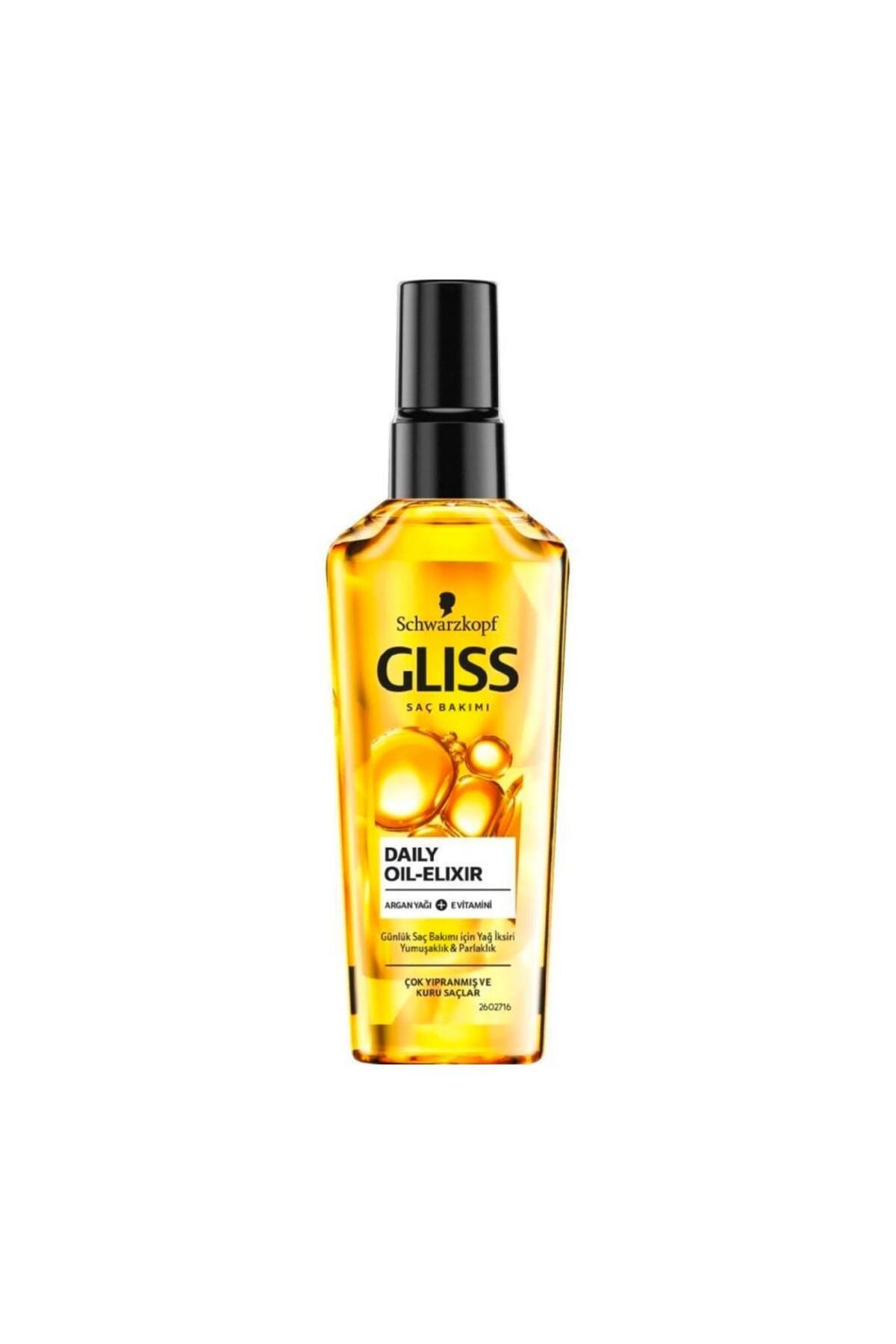 Gliss Serum Yağ Iksiri Oil Elixir Kuru Yıpranmış 75 ml