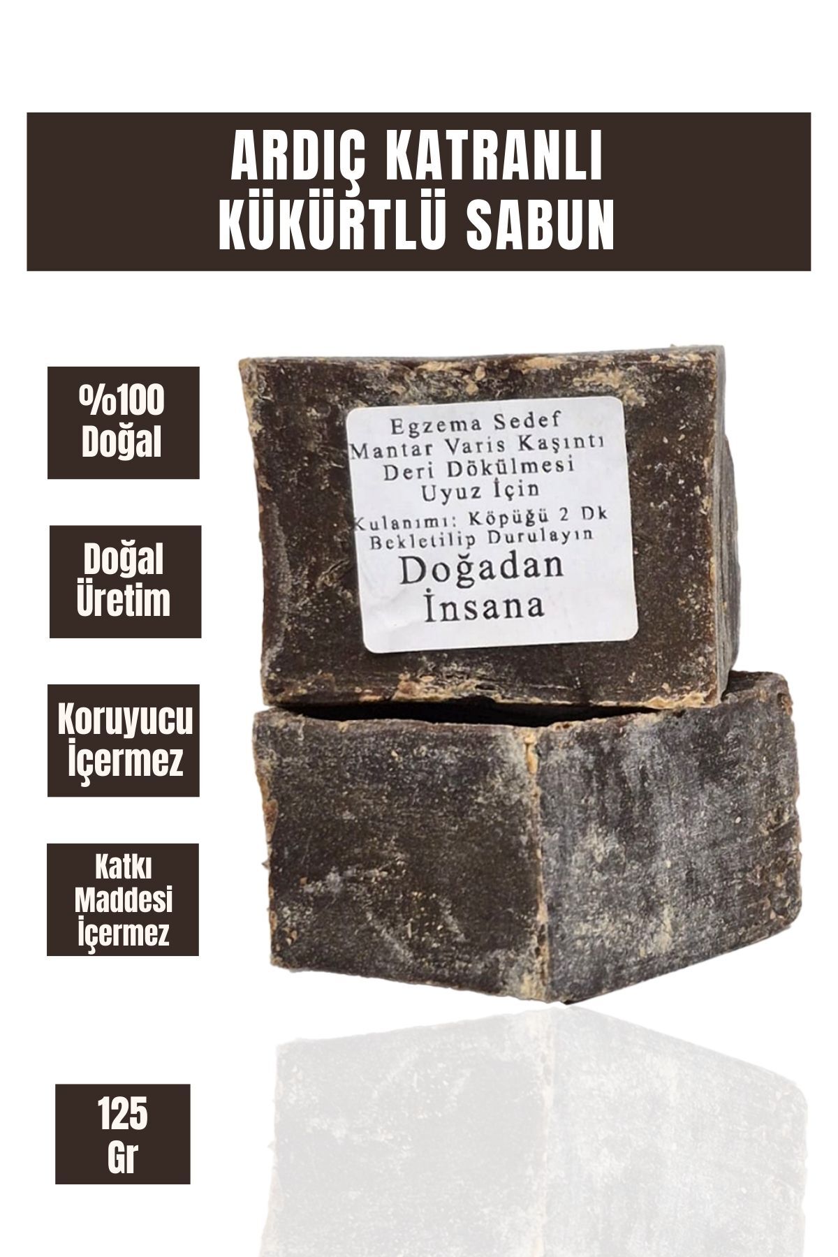 Ardıç Katranlı Kükürtlü Sabun 125 gr