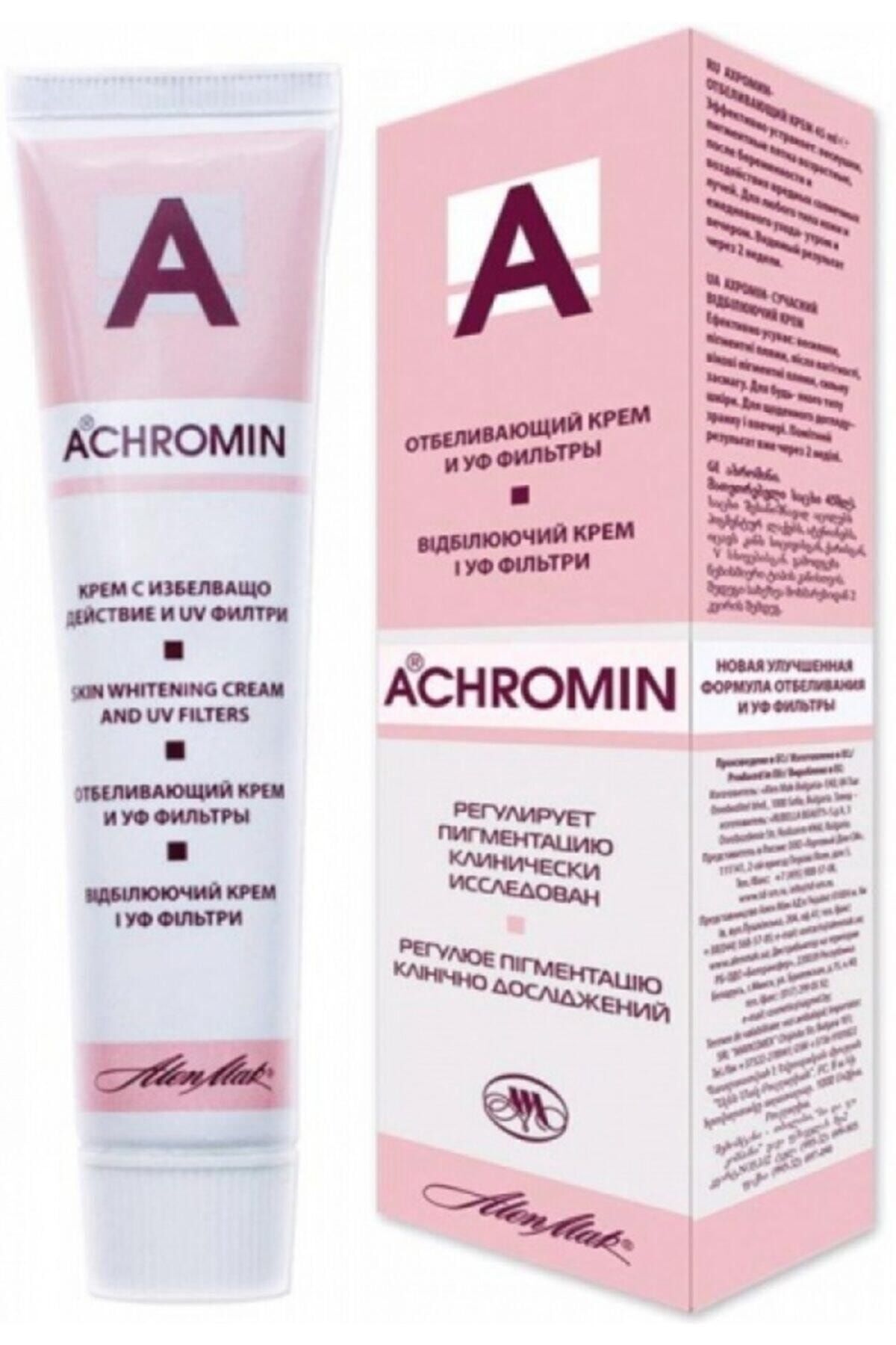 Achromin Lekelere Karşı Beyazlatmaya Yardımcı Krem 45 ml