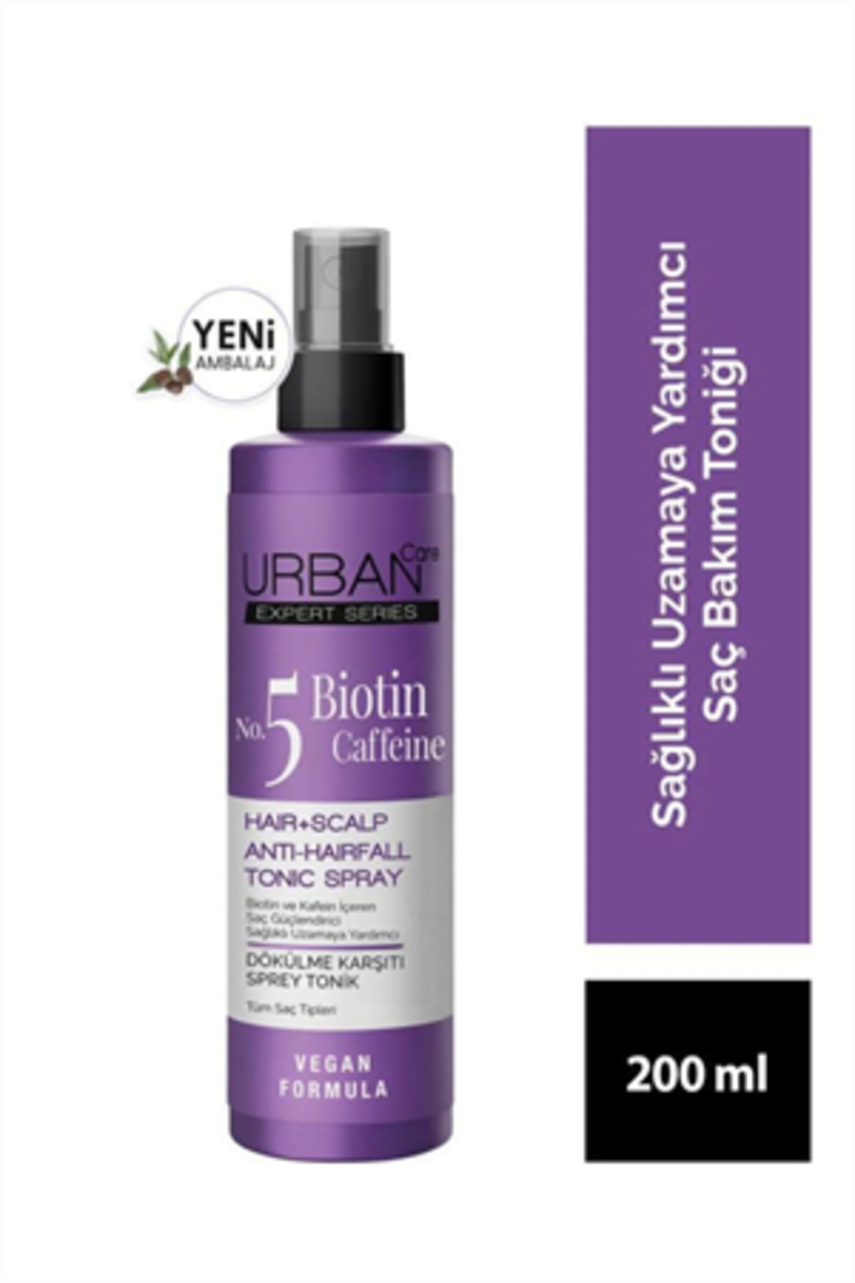 Urban Care Urban Saç Dökülmelerine Karşı Care Expert Saç Toniği Biotin&Caffeine 200 ml