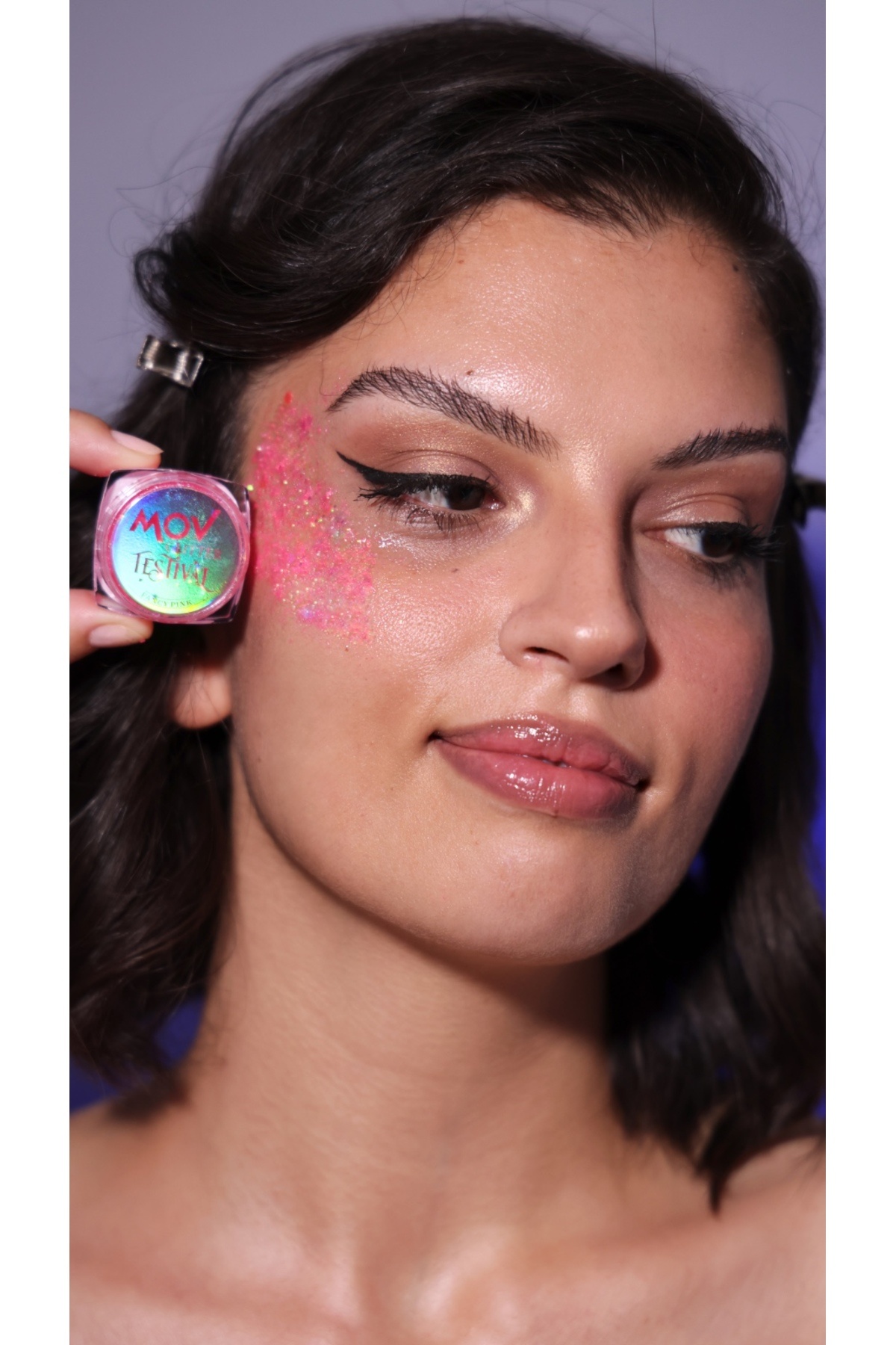 MOV Krem Glitter Festival No:8 Fancy Pink