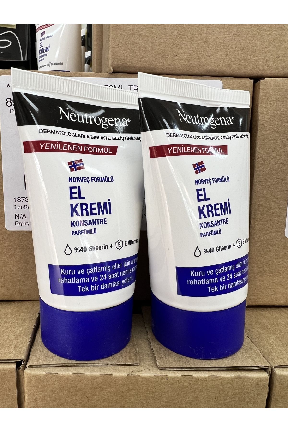 Neutrogena Konsantre Parfümlü El Kremi 50 ML x2 Adet