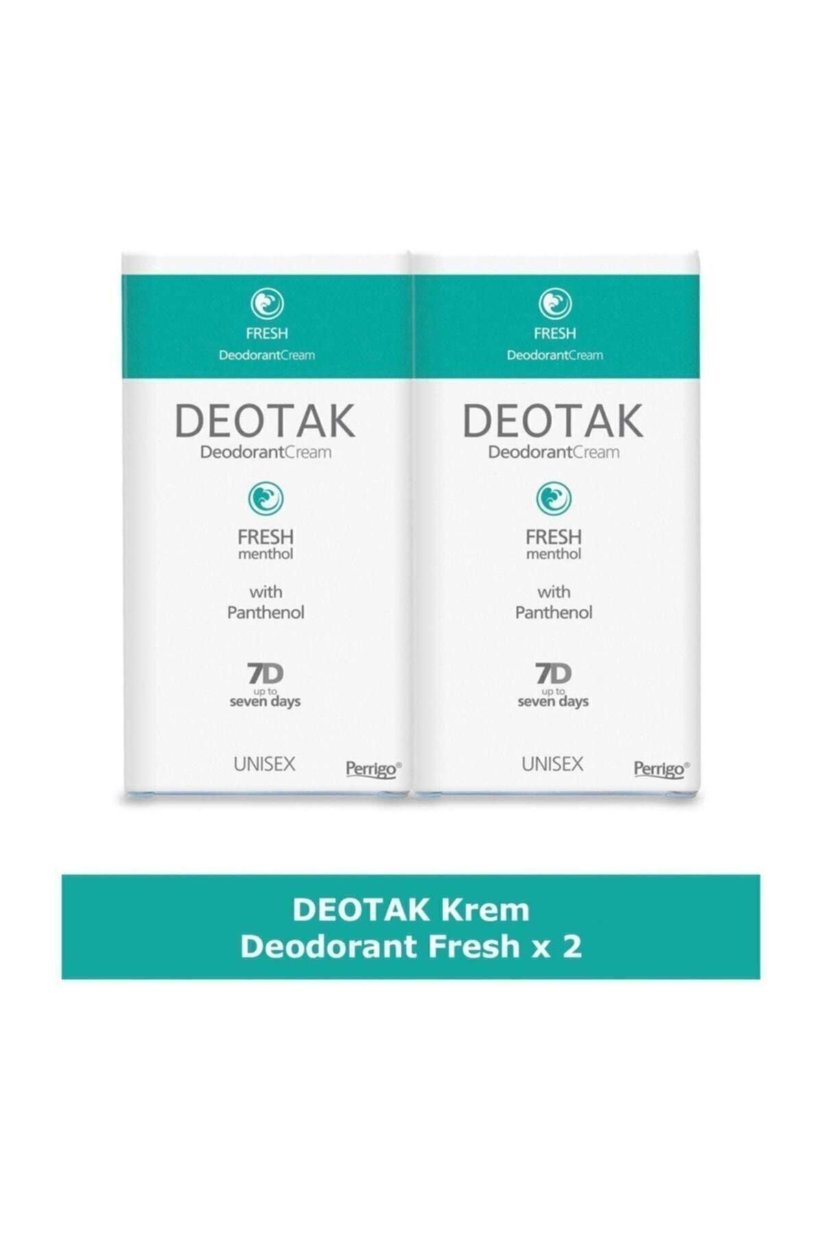 Deotak Krem Fresh Deodorant 35ml X 2 Adet