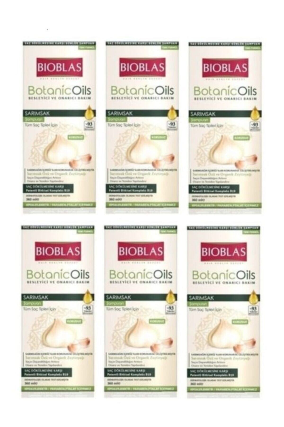 Bioblas Şampuan 360 ml Sarımsak 6 Adet