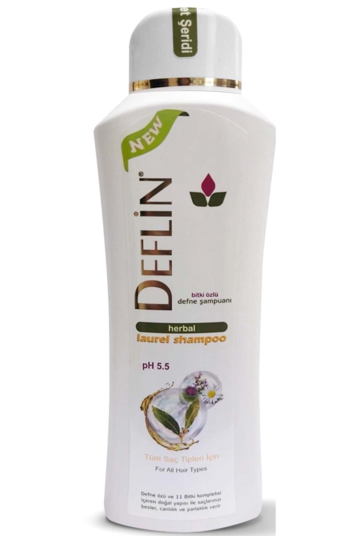 DEFLİN Deflin Bitki Özlü Defne Şampuanı 500 ml