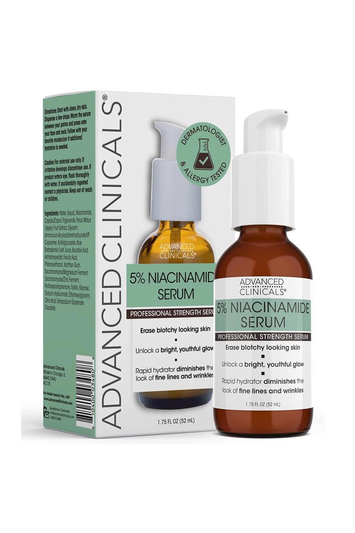 Advanced Clinicals 5% Niacinamide Serum 52ML