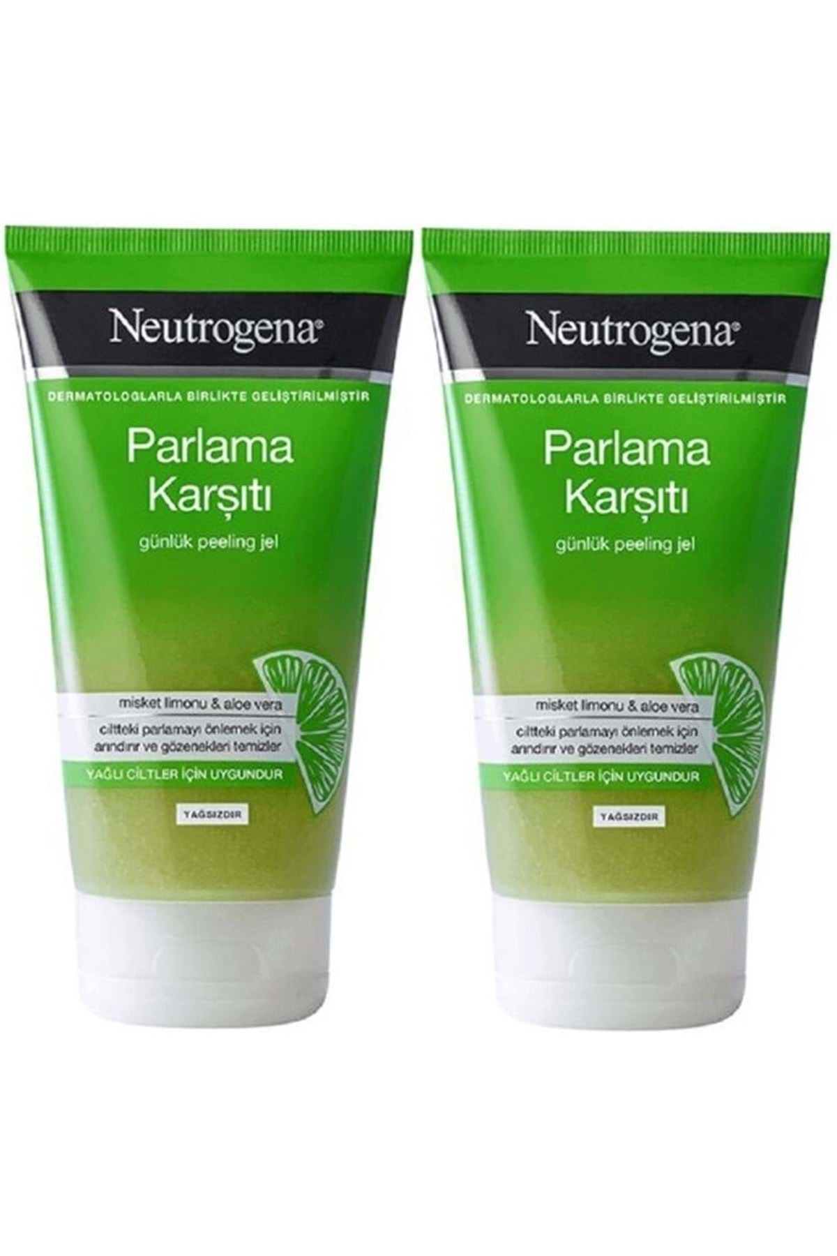 Neutrogena Neutrogene Parlama Karşıtı Yağsız Peeling Jel 150ml (2 Lİ SET)