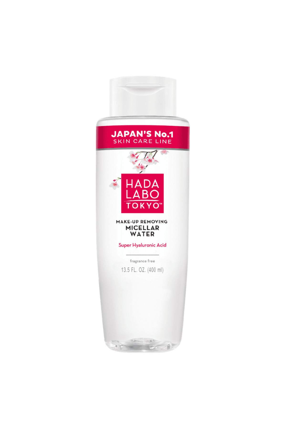 Hada Labo Tokyo Micellar Water Hyaluronik Asit İçeren Yüz Göz Dudak Makyaj Temizleme Suyu 400 ml