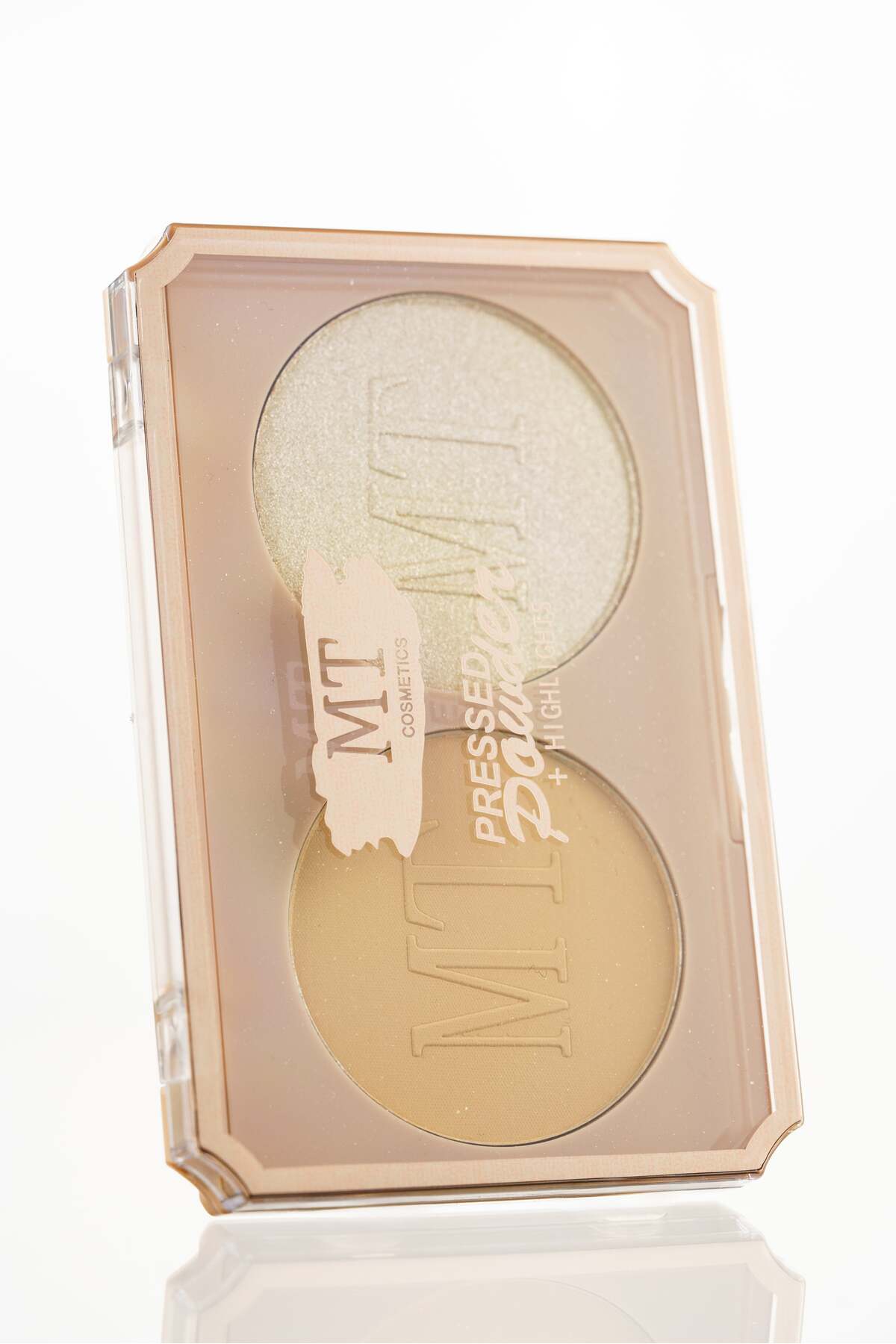 Makeuptime MT Pressed Powder 2'li Aydınlatıcı Paleti 01