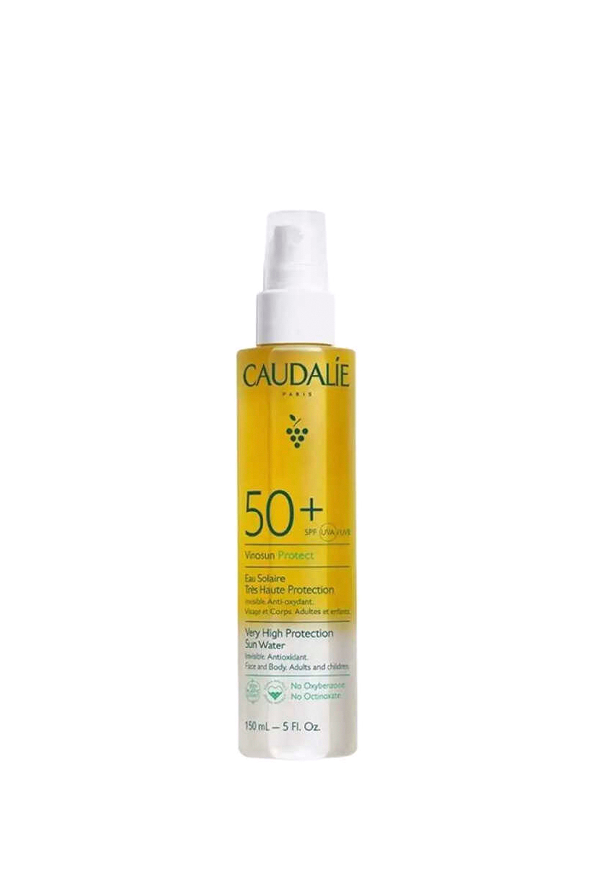 Caudalie Vinosun Protect SPF50+ Yüksek Koruma Sağlayan Güneş Suyu 150 ml