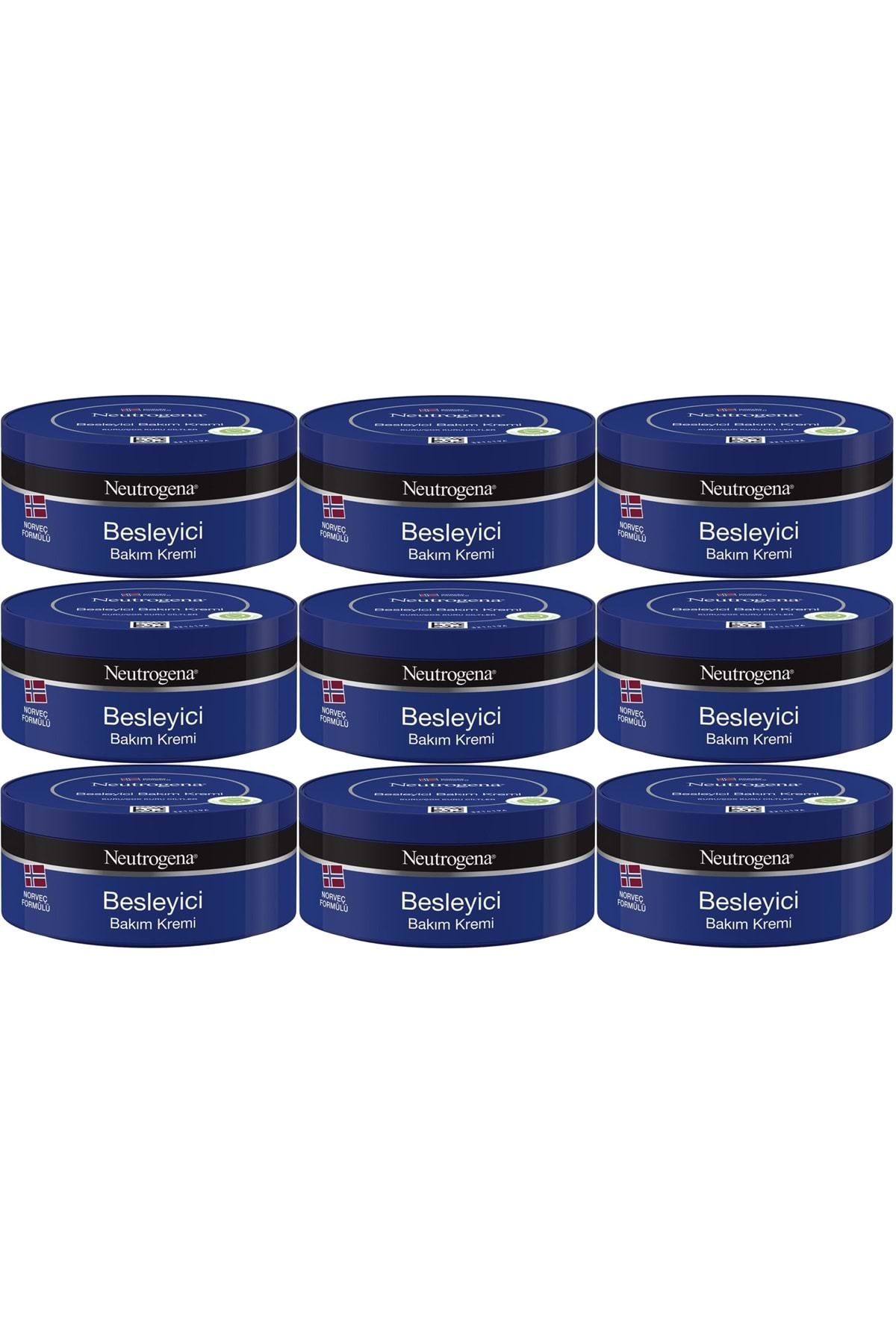 Neutrogena Norveç Formülü Besleyici Bakım Kremi 200ml (9 LU SET)