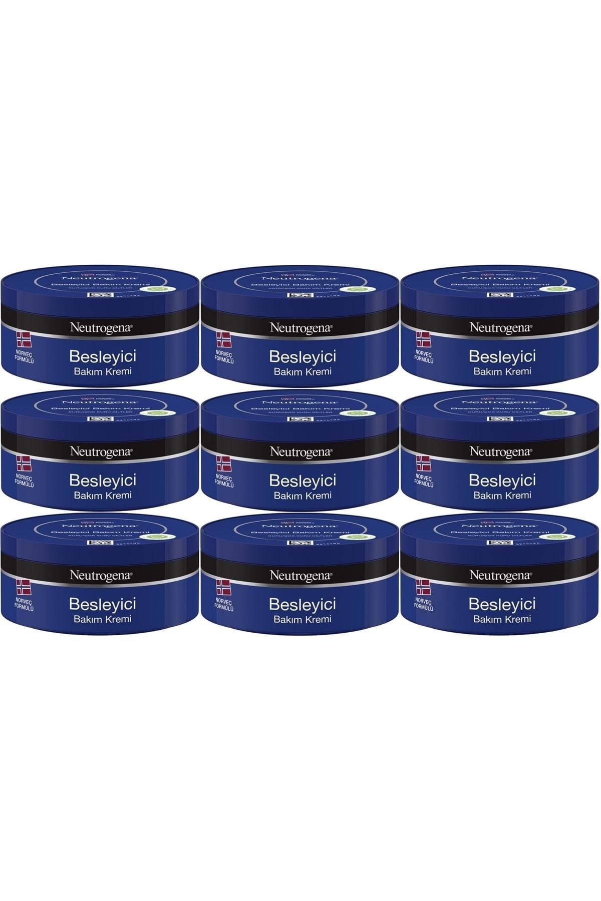 Neutrogena Norveç Formülü Besleyici Bakım Kremi 200ml (9 LU SET)