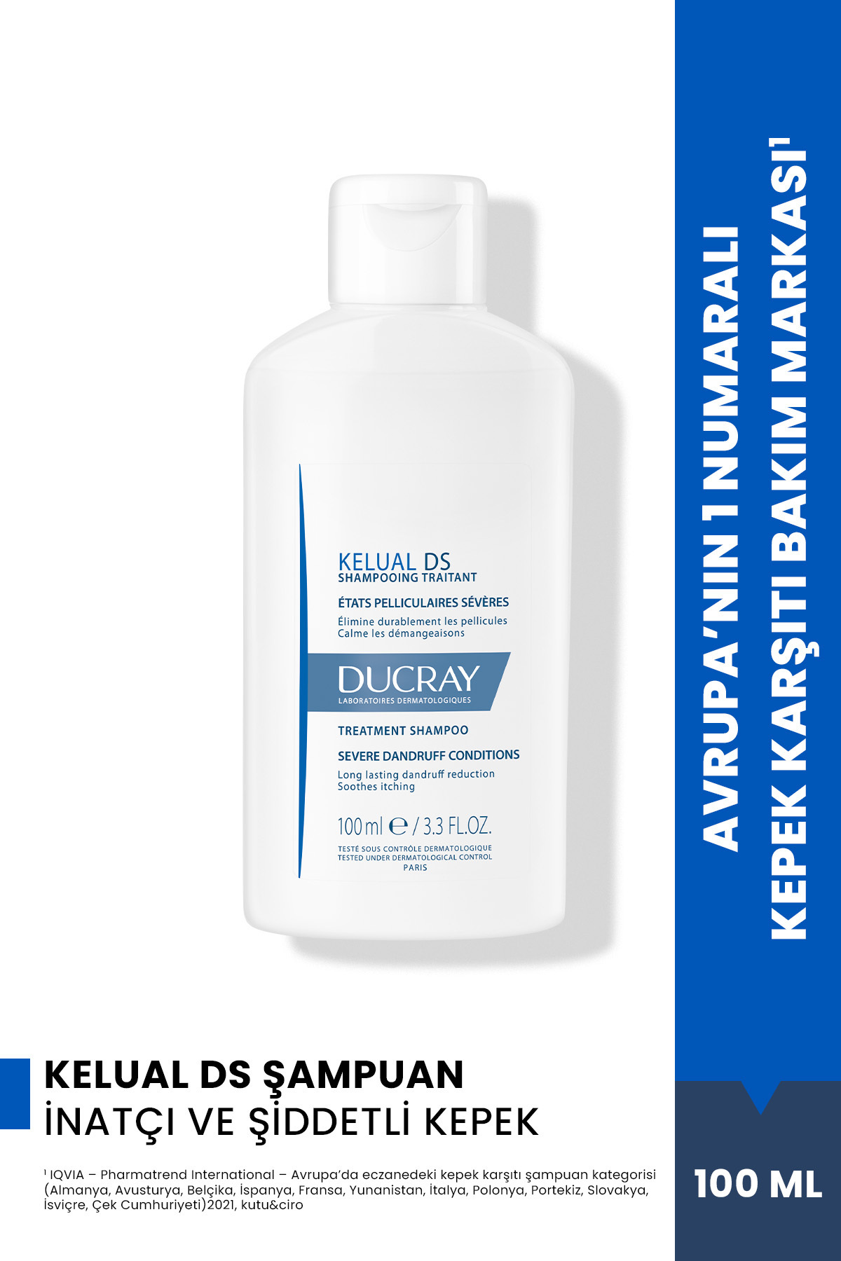 Ducray KELUAL DS ŞAMPUAN 100 ML-