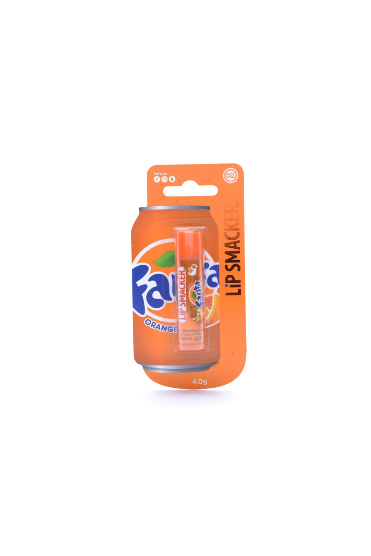Lip Smacker Fanta 4g - Orange Lip Balm Dudak nemlendiricisi