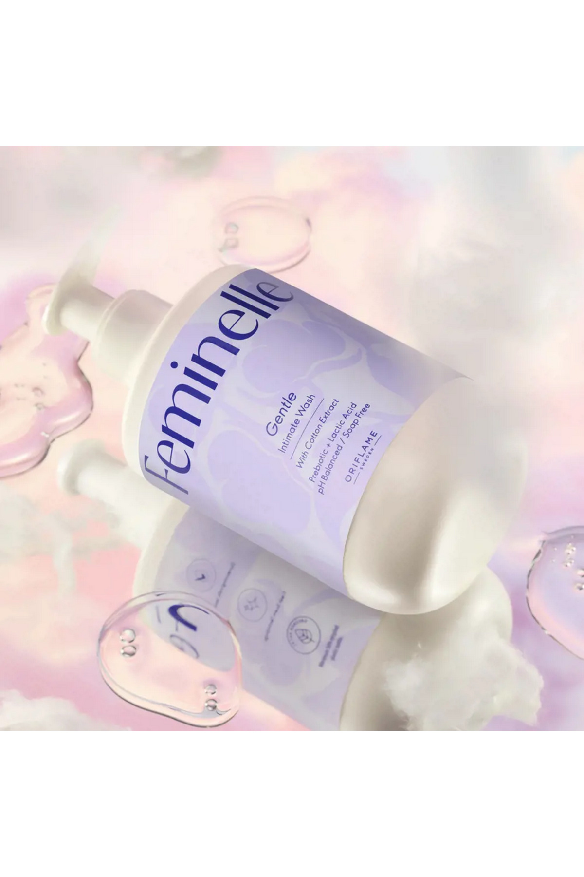 Oriflame Feminelle Dış Genital Bölgeler Için Pamuk Özlü Temizleme Jeli 46964