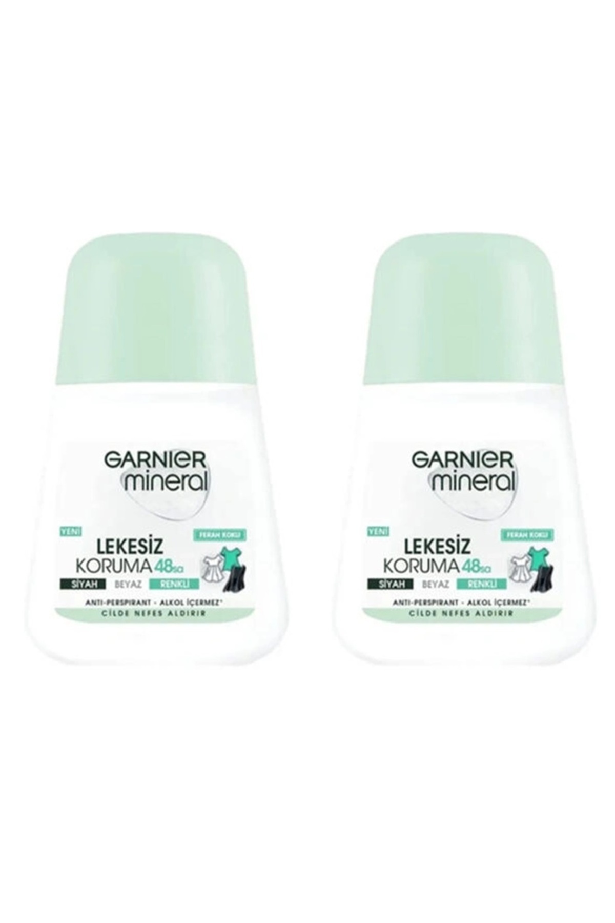 Garnier Mineral Lekesiz Koruma Ferah Koku Anti Perspirant Roll on 50ml 2 ADET