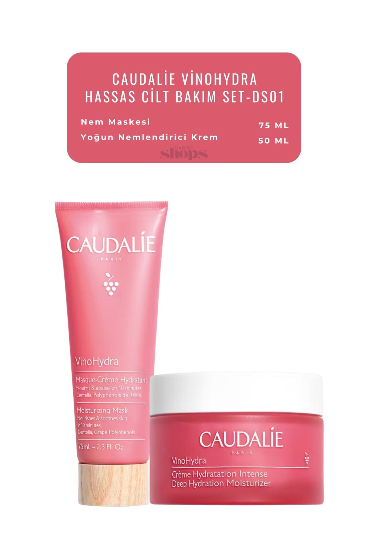 Caudalie Vinohydra Nemlendirici Bakım Seti | DS-001
