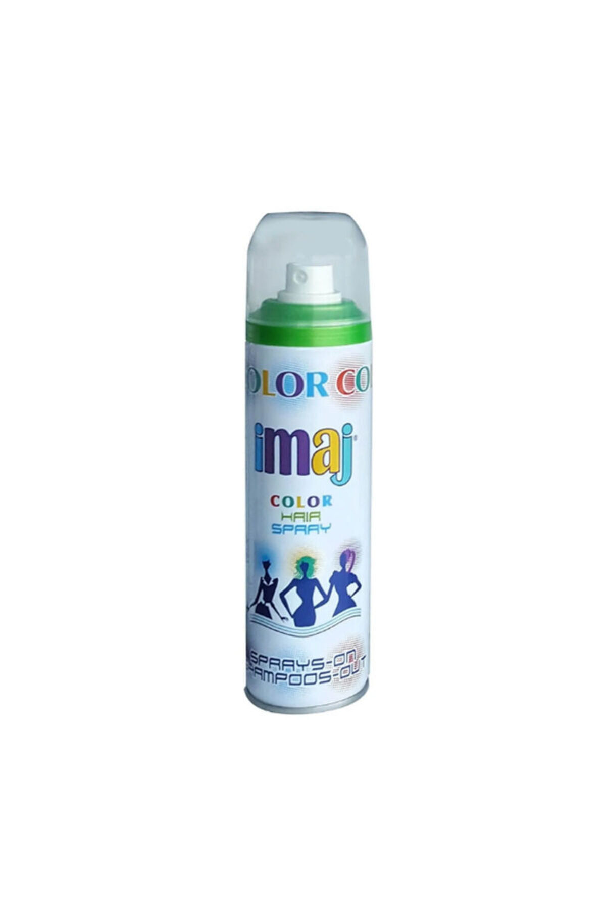 İmaj Color Renkli Saç Spreyi Açık Yeşil 100 ml