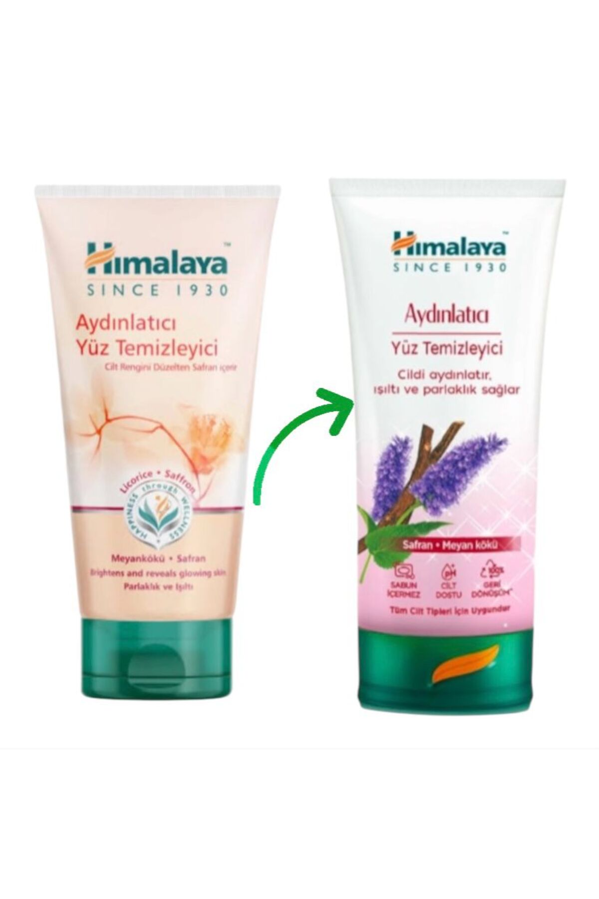 Himalaya Aydınlatıcı Meyan Kökü, Safran, Salatalık, Nar, Parabensiz, Yüz Yıkama Jeli, 150 Ml 1 Adet