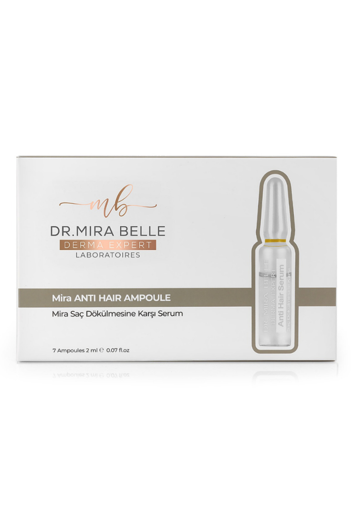 Dr. Mira Belle Derma Expert Mira Anti-Hair Ampoule – Saç Dökülmesine Karşı Serum 14 ml