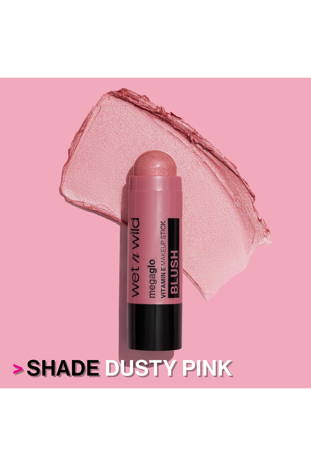 WET N WİLD MegaGlo Vitamin E Blush Makeup Stick - Dusty Pink