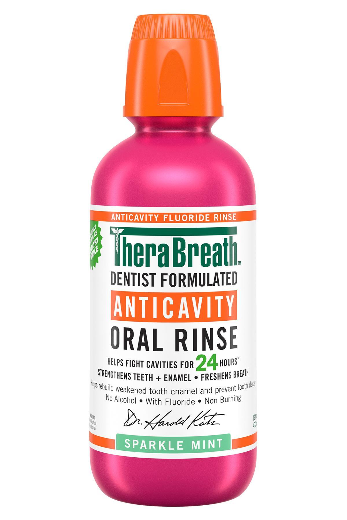 Thera Breath Anticavity Sparkle Mint Ağız Çalkalama Suyu 473ML