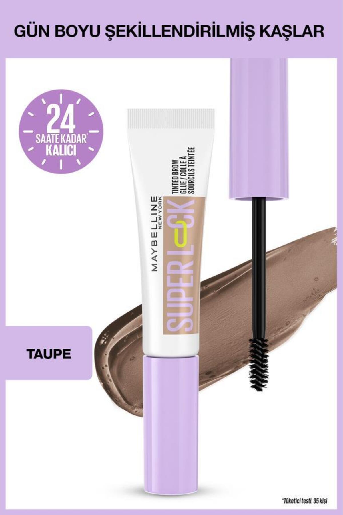 Watsons Super Lock Brow Glue Kaş Sabitleyici Maskara - Taupe