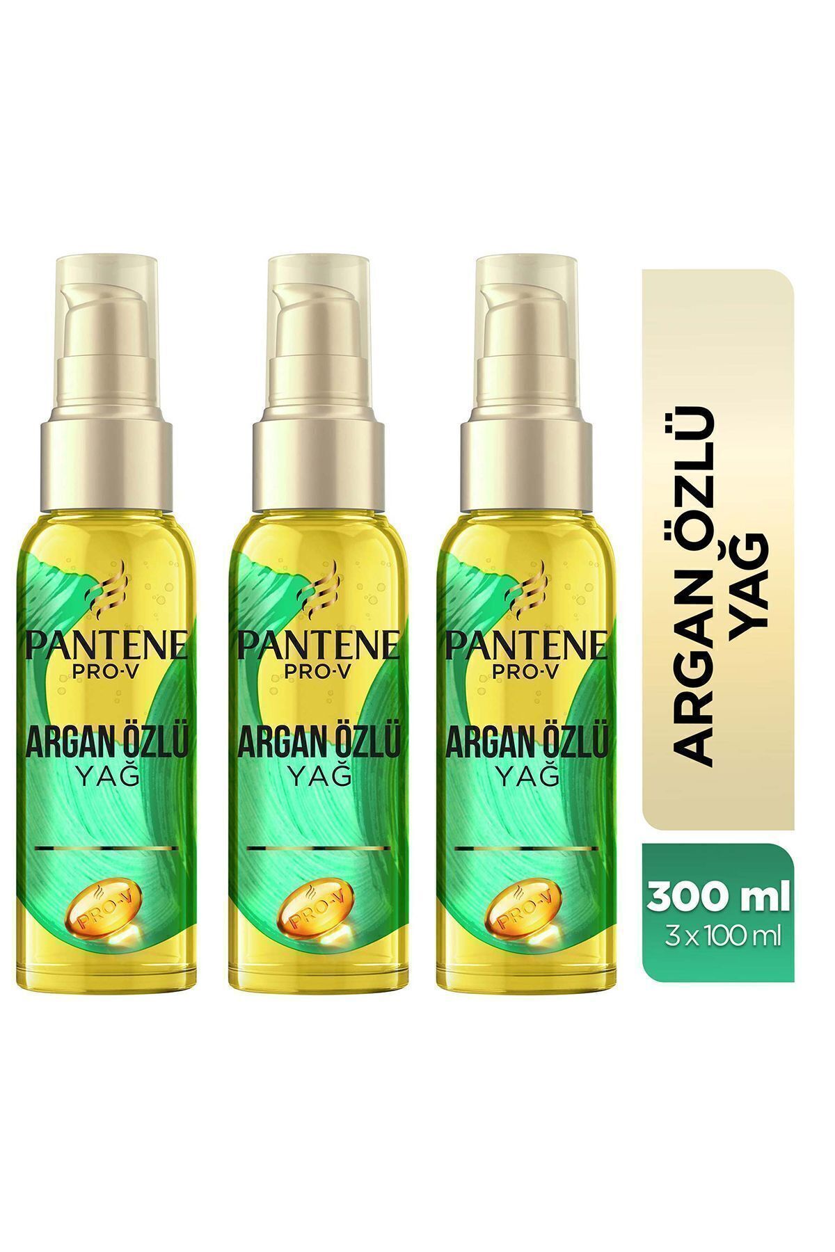Pantene Doğal Sentez Argan Yağlı Elixir Yağ Terapisi 100 ml X 3 Adet