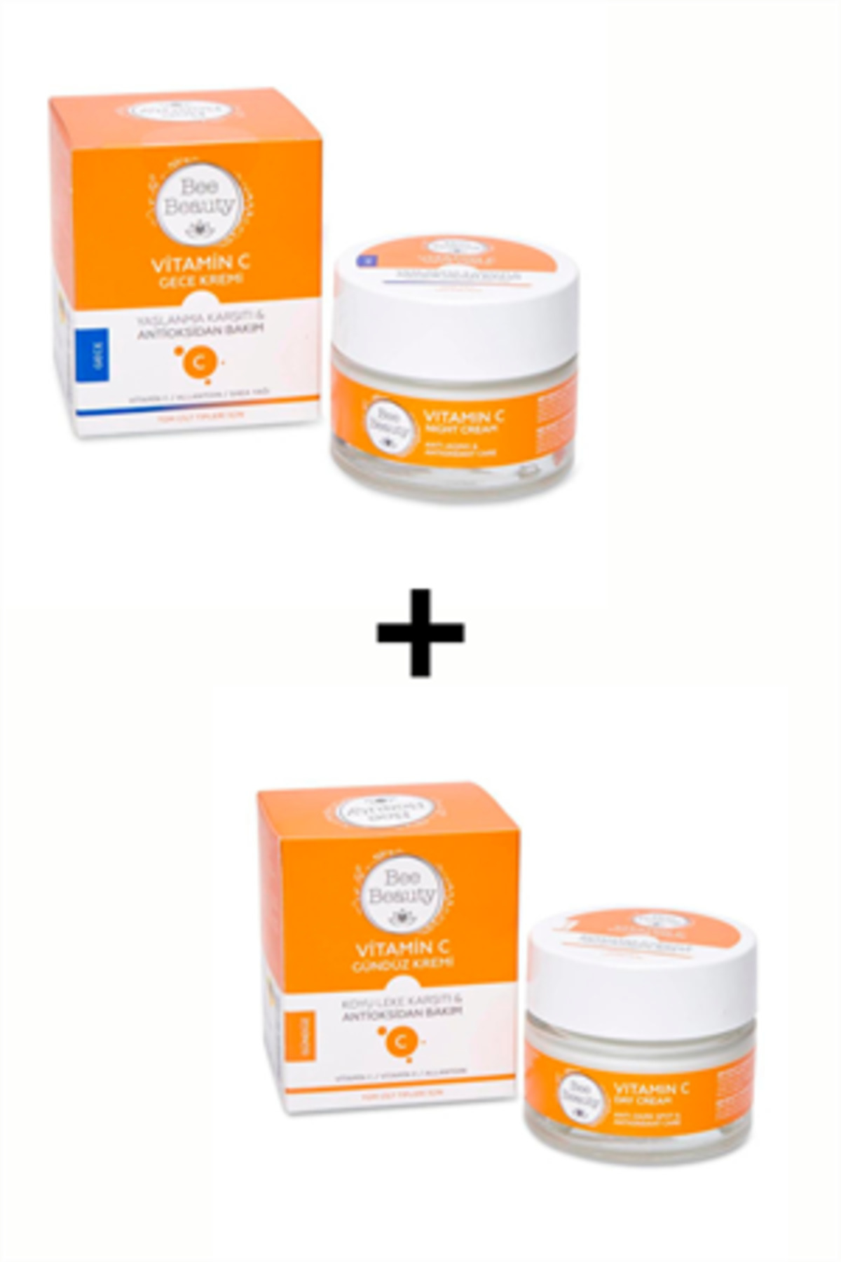 Bee Beauty Vitamin C Gündüz Kremi Antioksidan Koyu Leke Karşıtı 50 ml Vitamin C Gece Krem