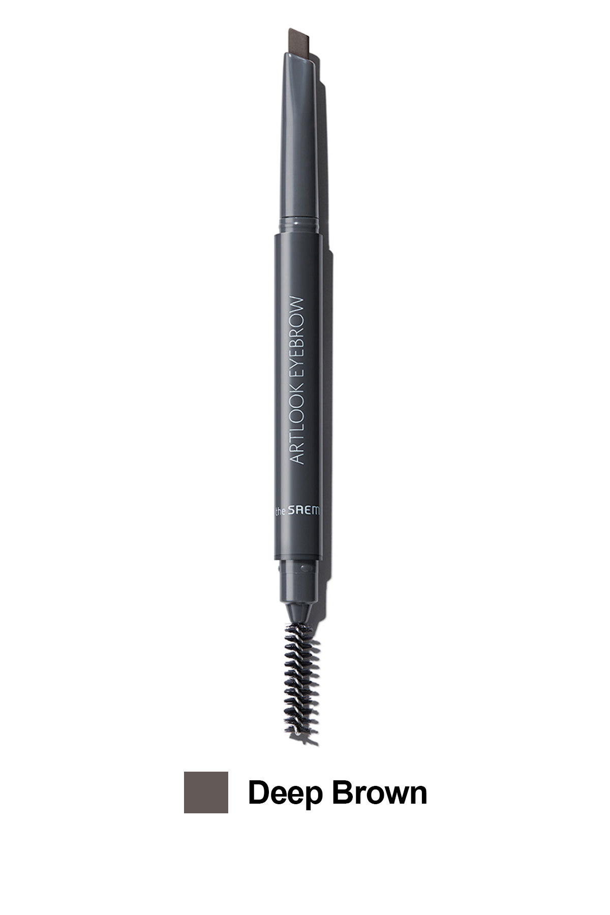 THE SAEM Doğal Görünüm Sunan Açılı Kaş Kalemi - Saemmul Artlook Eyebrow - Deep Brown (VİONİNE)
