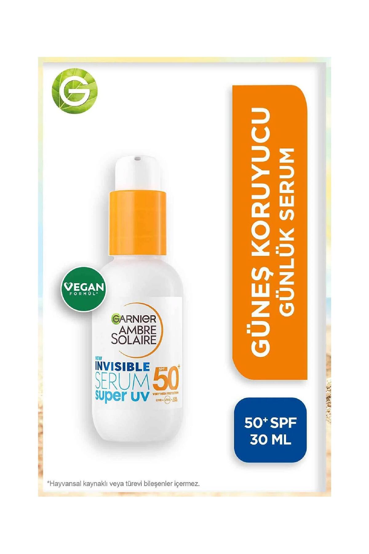 Garnier Invisible Spf50 Süper Uv Günlük Güneş Koruyucu Serum 30 ml