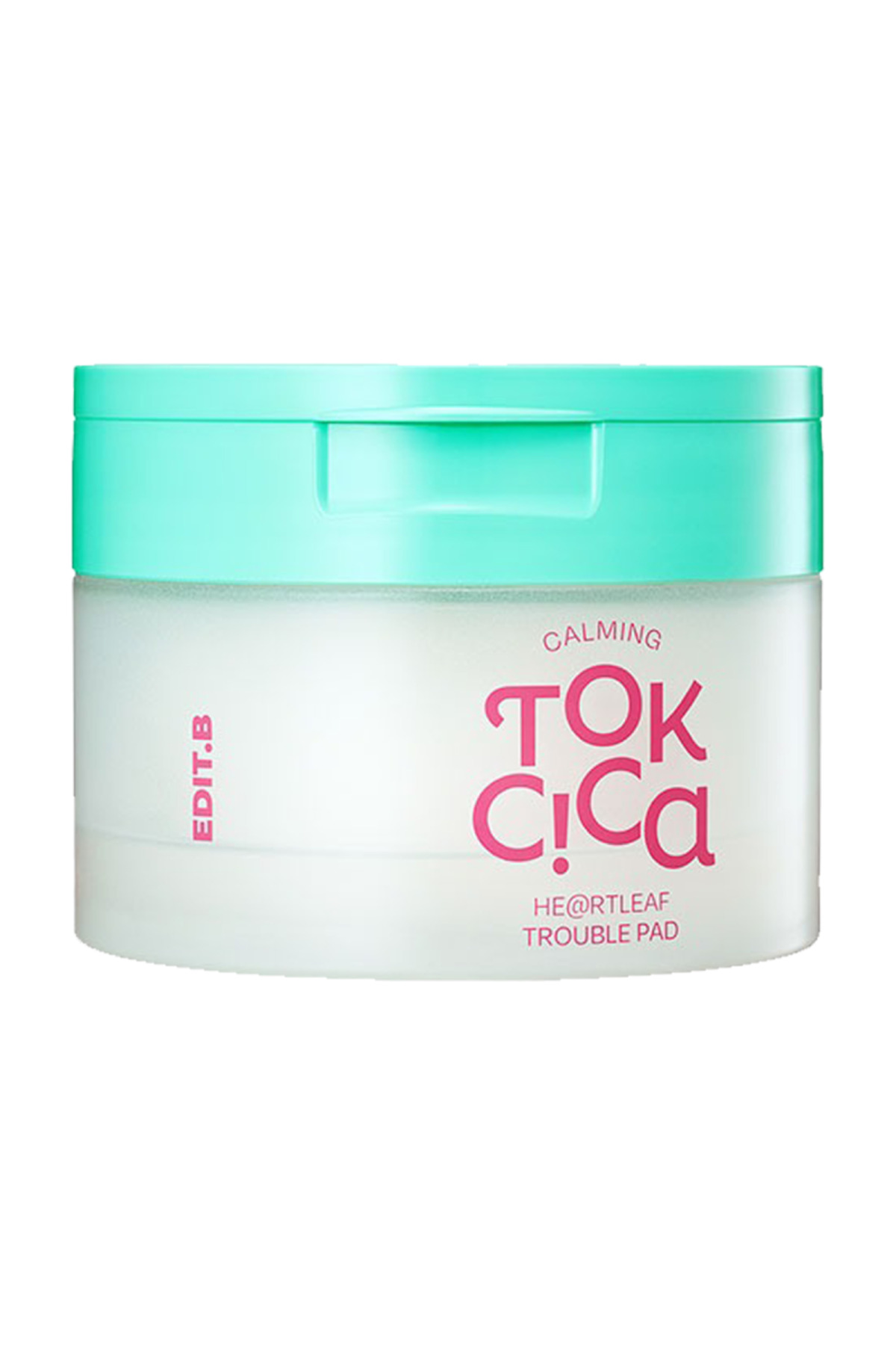 EDITB Akneli Ciltler Için Tonikli Ped Edıt.b Calming Tok Cica Trouble Toner Pad 70 Adet