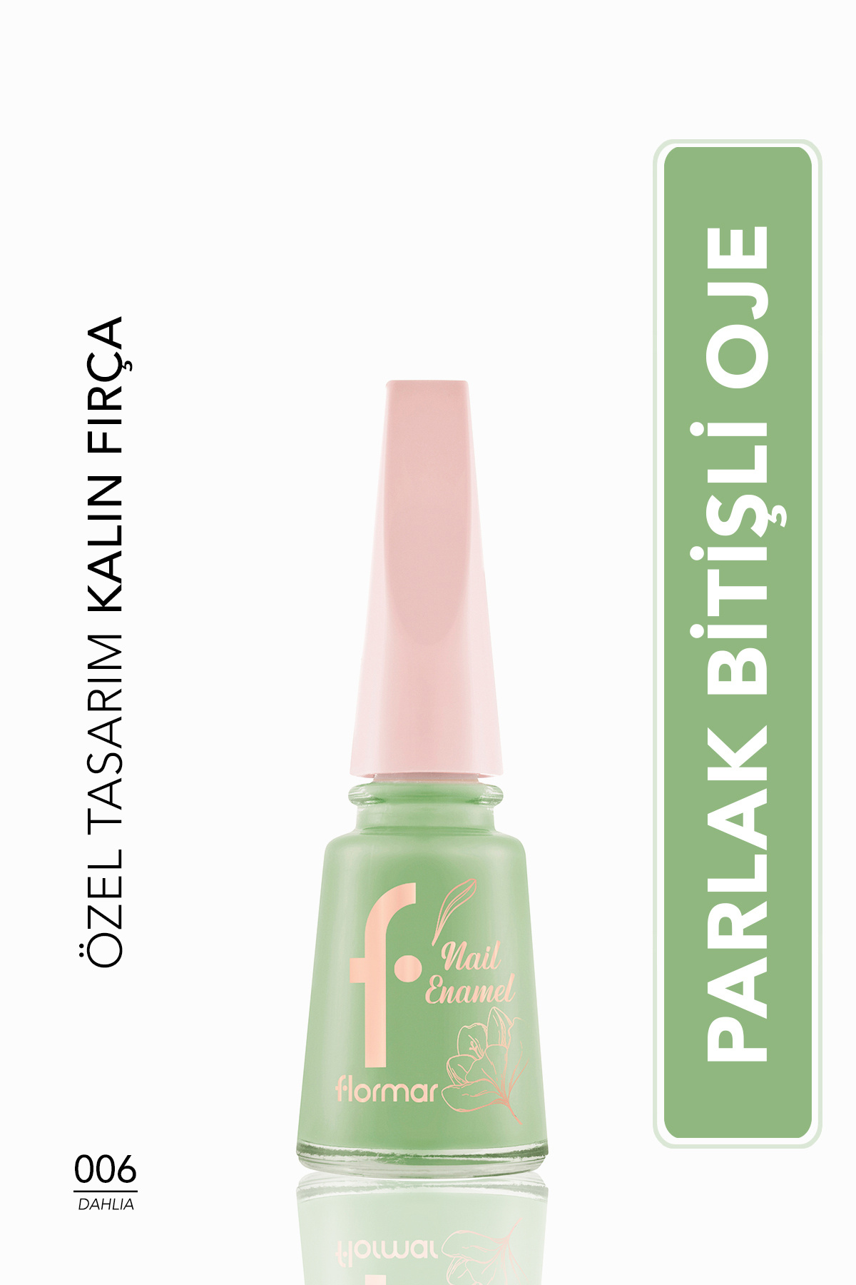 Flormar Blossom Yoğun Pigmentli & Uzun Süre Kalıcı Parlak Bitişli Oje