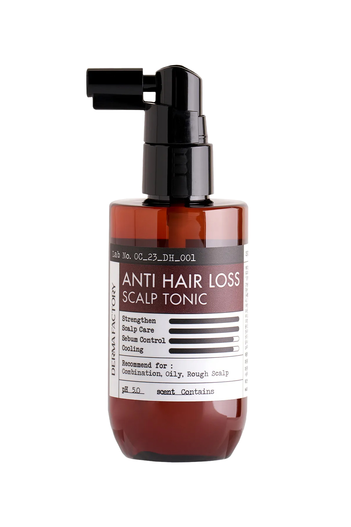 DERMA FACTORY Maya ve Kafein İçeren Saç Dökülmesi Karşıtı Tonik Derma Factory Anti Hair Loss Scalp Tonic 100ml