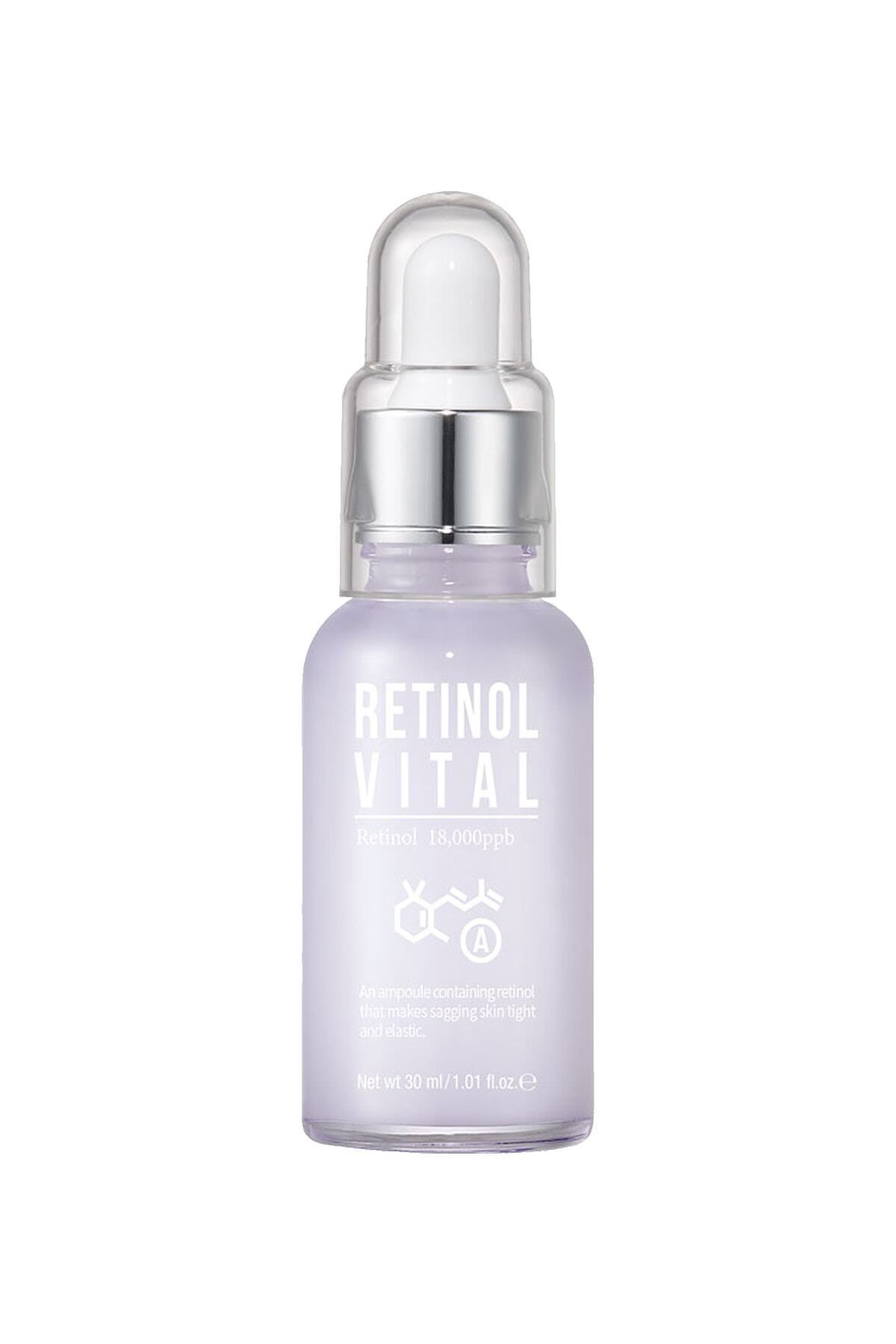 Esfolio Retinol Serum Yeni Başlayanlar Için Leke Ve Kırışıklık Karşıtı Retinol Vital Ampoule 30ml