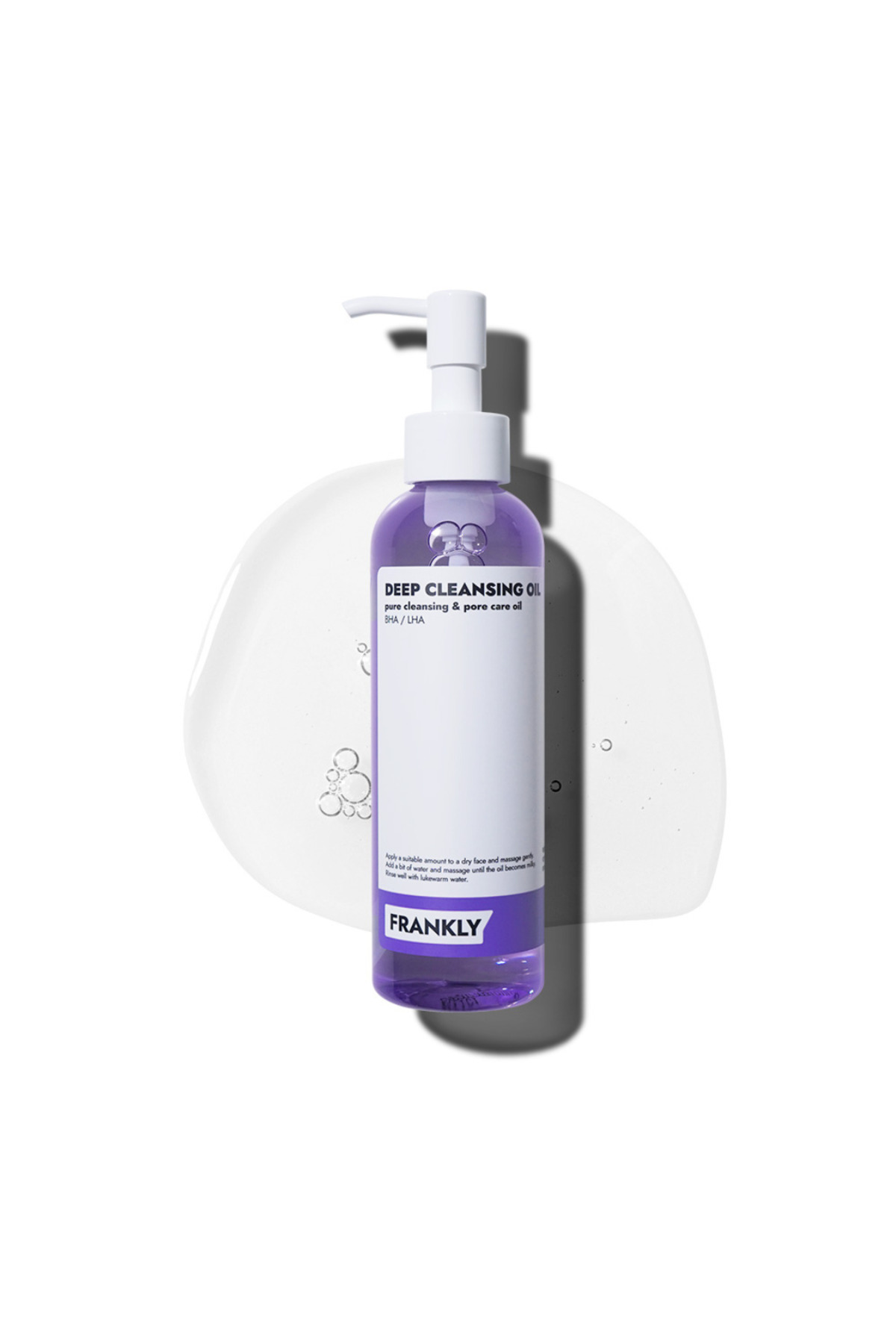 FRANKLY BHA İçeren Siyah Nokta Arındırıcı Derinlemesine Makyaj Temizleme Yağı 200ml