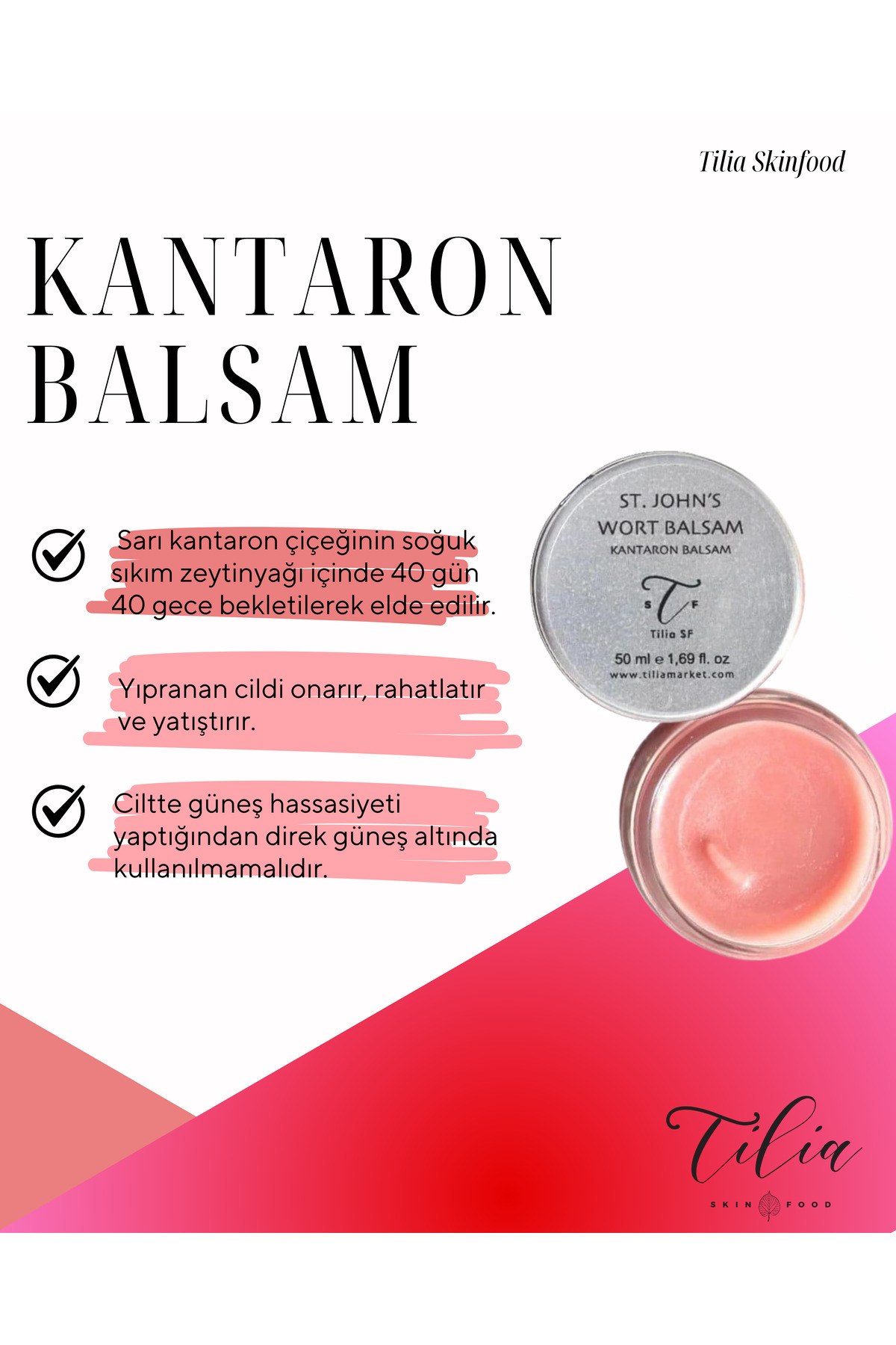 Tilia Skinfood Kantaron Balsam