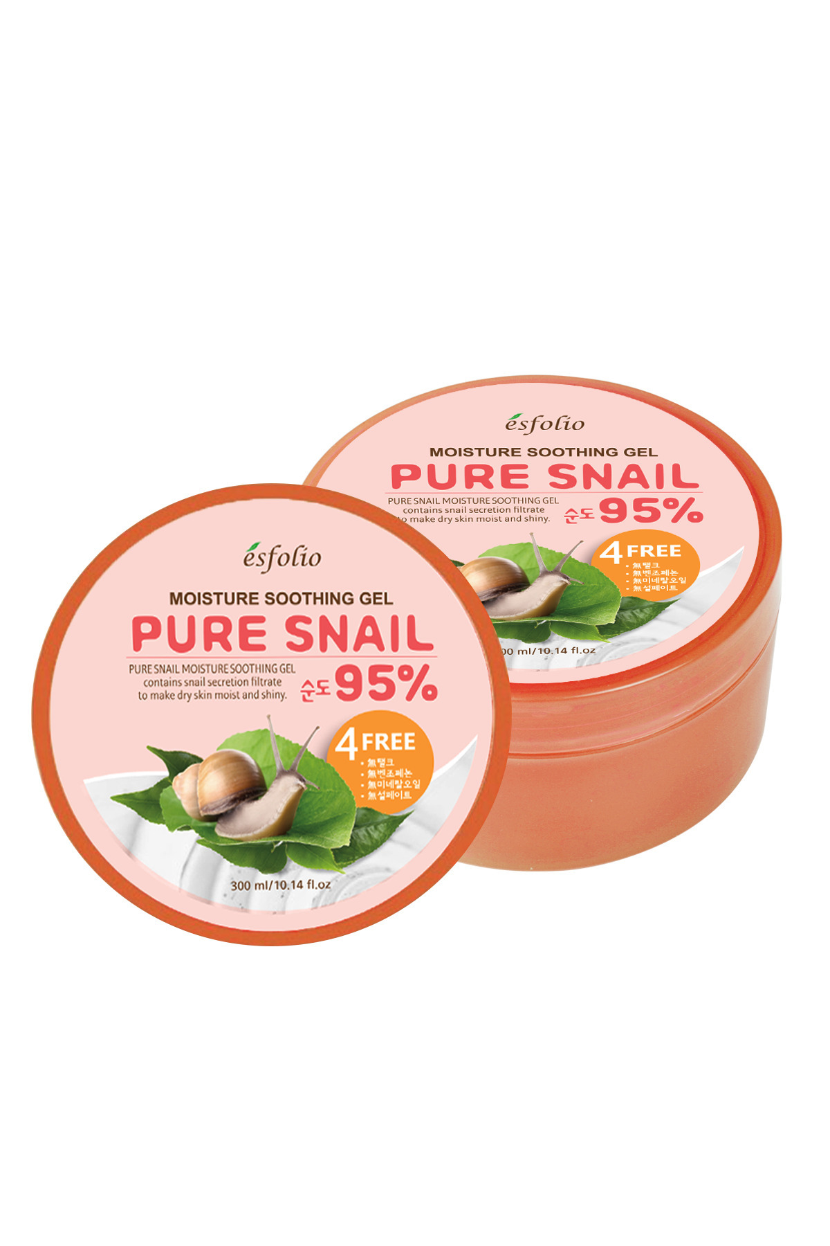Esfolio %95 Salyangoz Mukus Filtratı İçeren Yatıştırıcı Jel Esfolio Pure Snail %95 Soothing Gel 300 ml