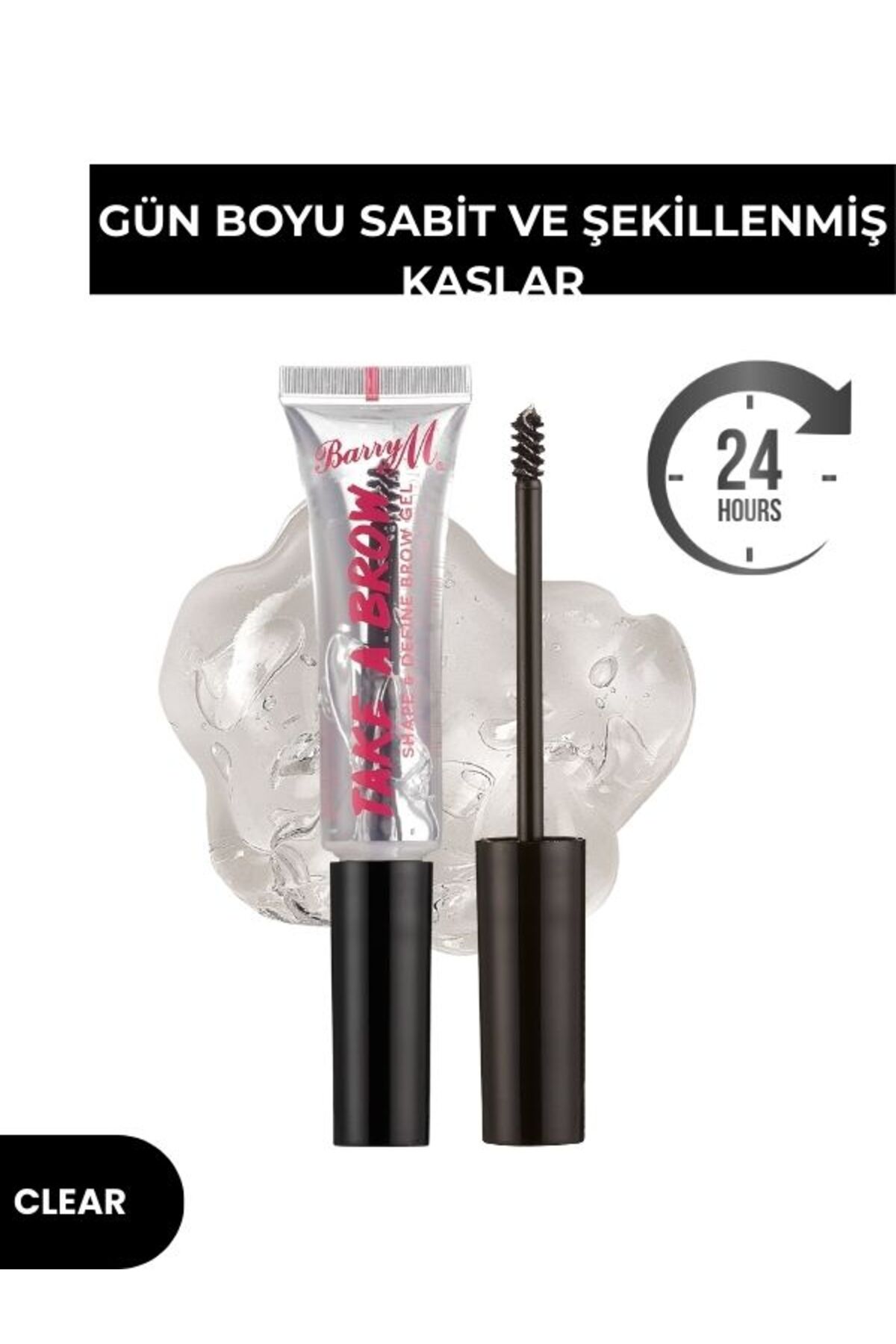 Barry M Take A Brow Şeffaf Sabitleyici Kaş Maskarası