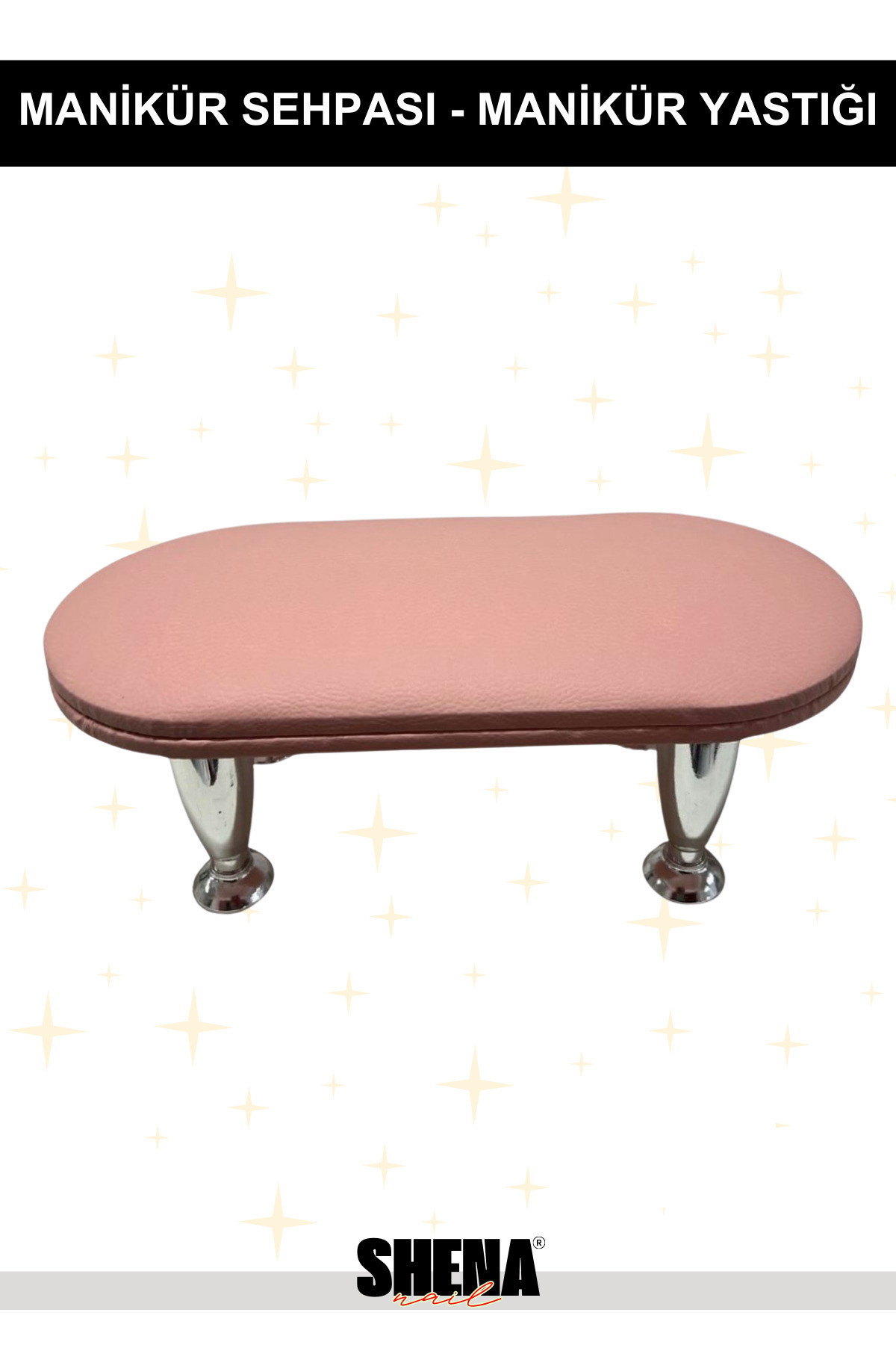 Shena Manikür Sehpası Manikür Yastığı - Pembe