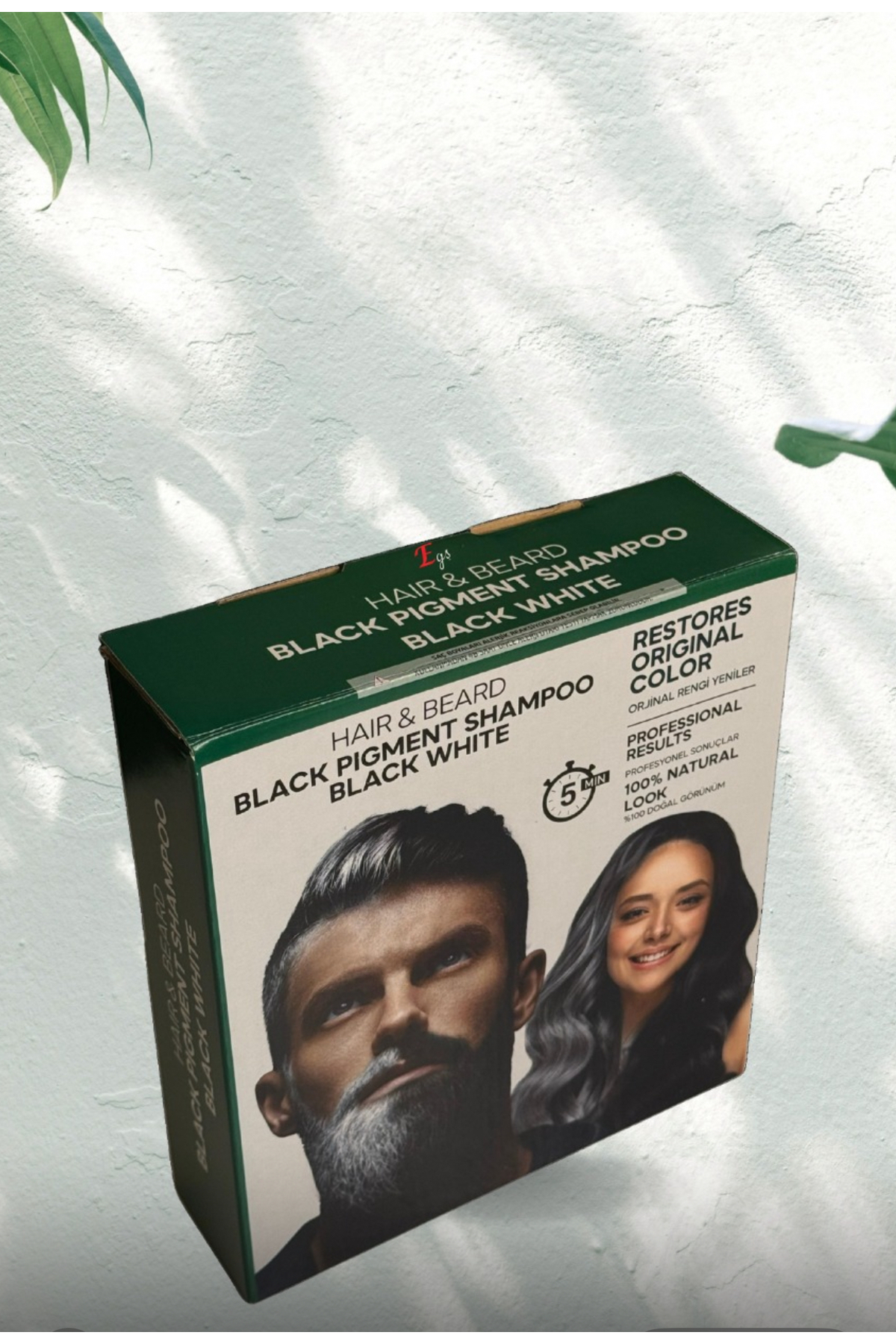 Egş DERMA delete Egş BLACK WHİTE PİGMENT ŞAMPUAN