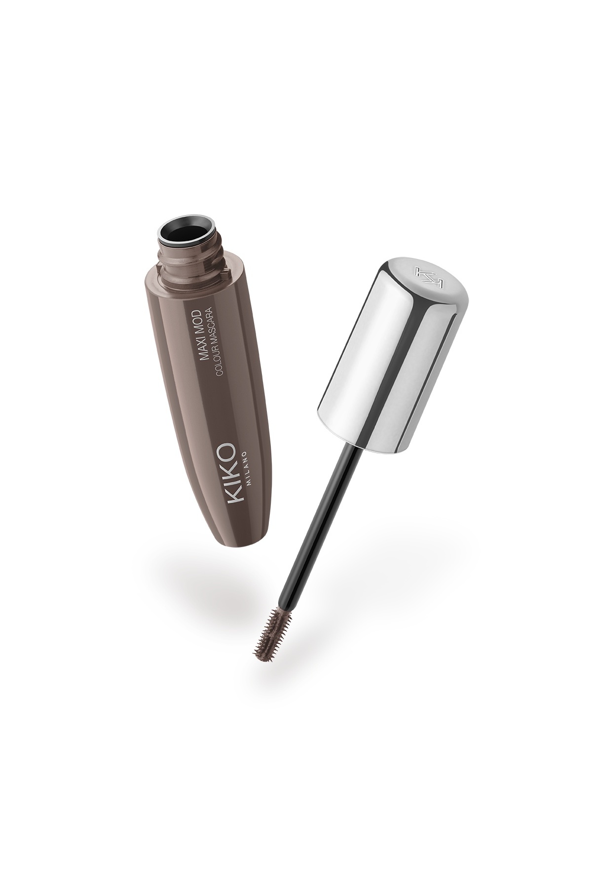 Kiko Renkli Maskara - Maxi Mod Colour Mascara - 02 Brown