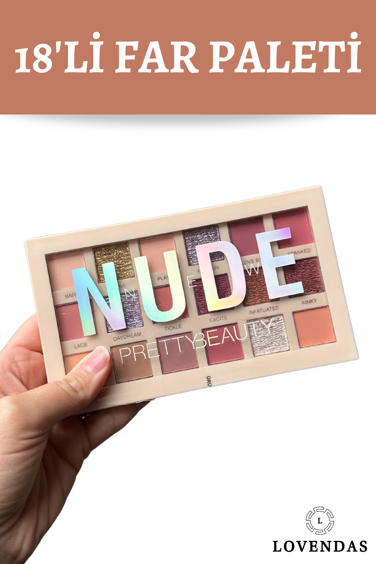 Lovendas 18'li Nude Far Paleti