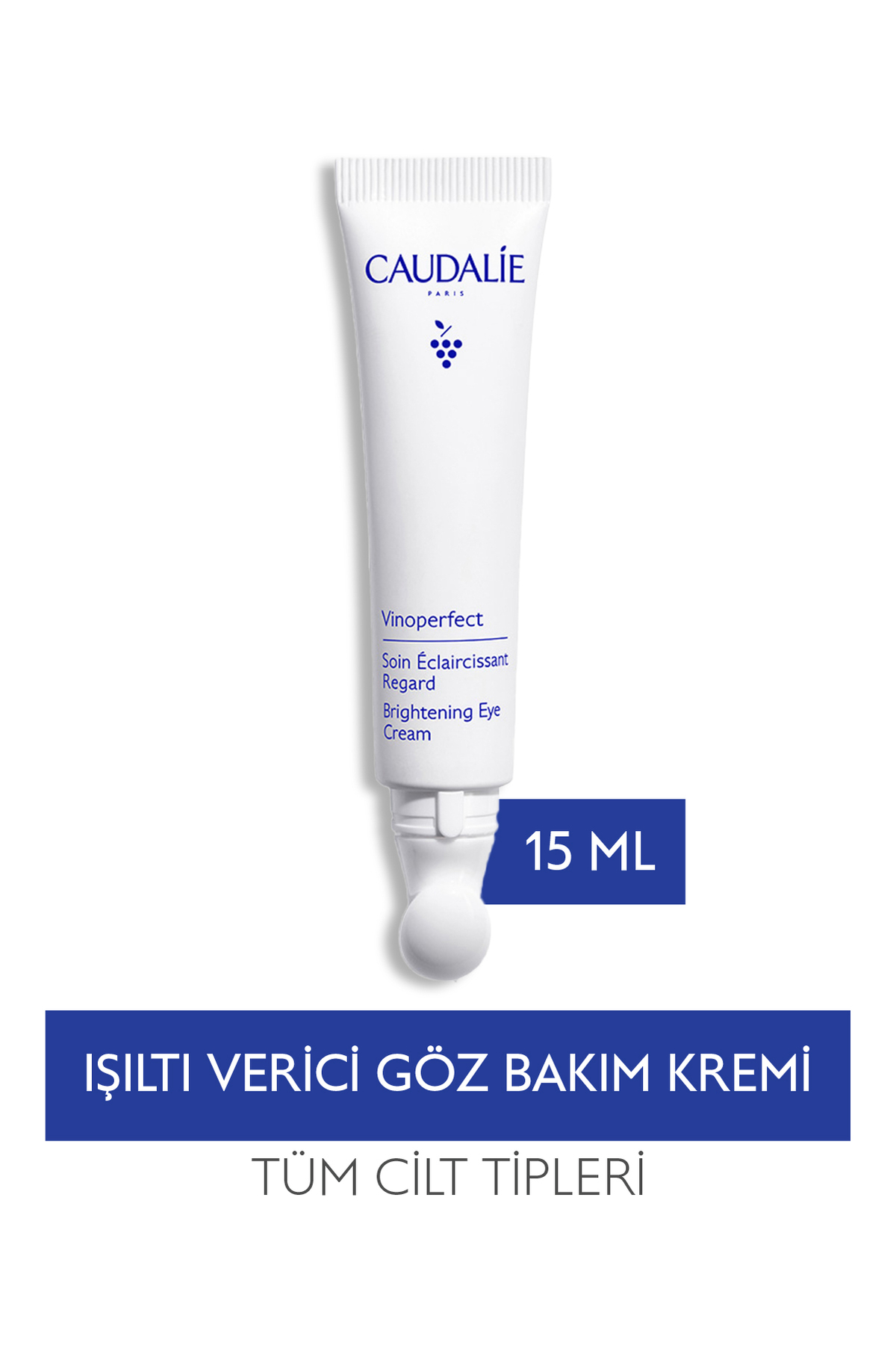 Caudalie Vinoperfect Brightening Eye Aydınlatıcı ve Işıltı Verici Göz Bakım Kremi 15ml