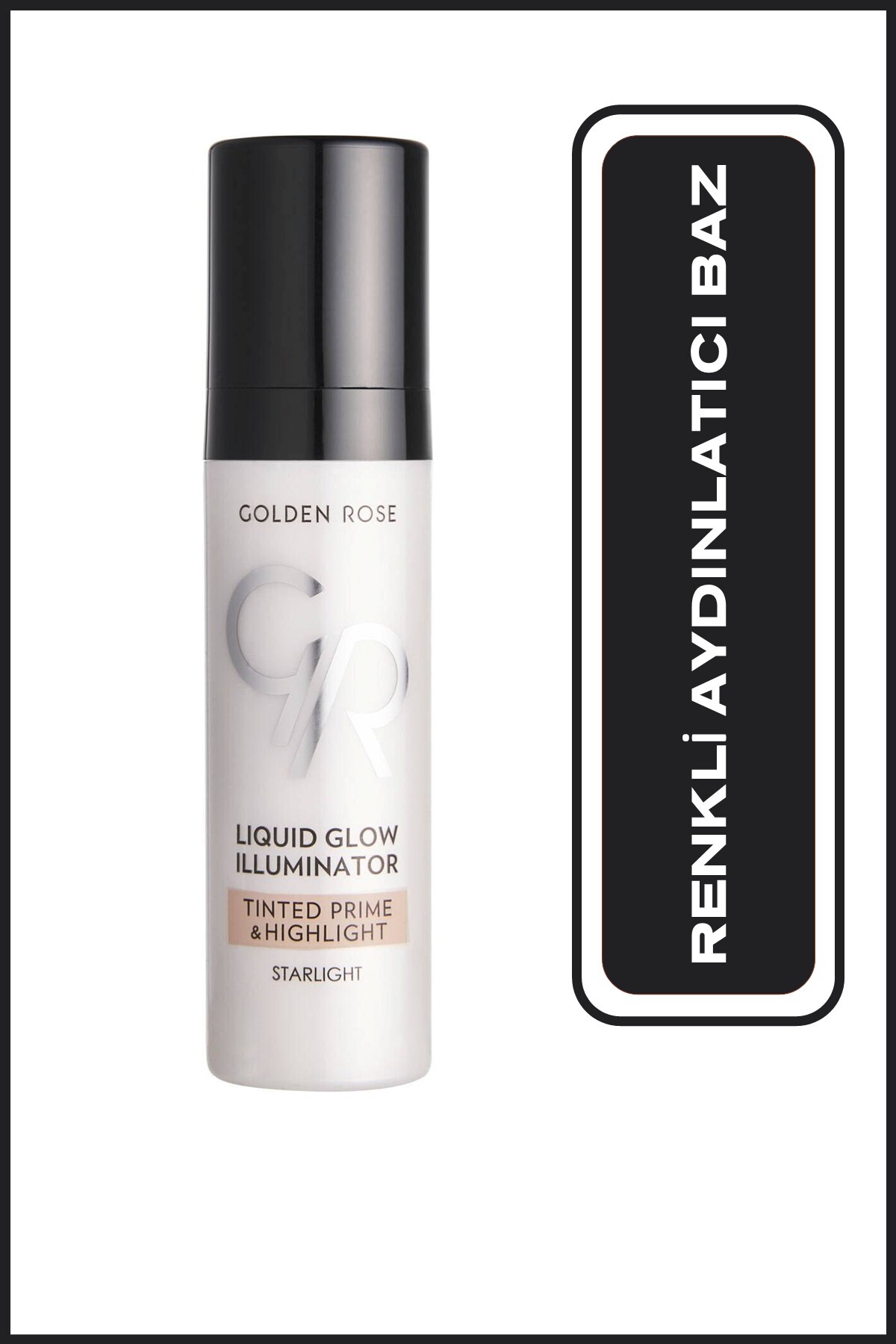 Golden Rose Liquid Glow Illuminator Pinky - Renkli Aydınlatıcı Parlak Likit Makyaj Bazı