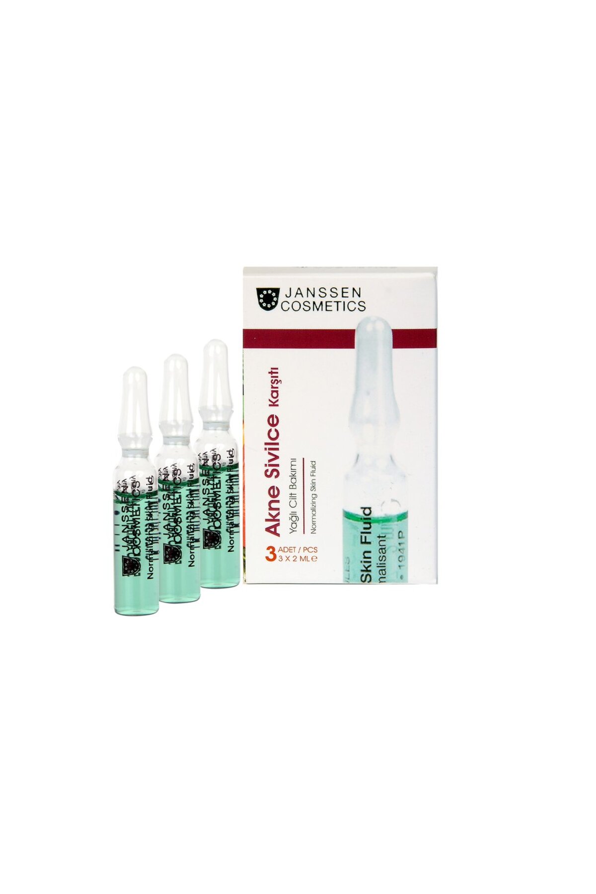 Janssen Cosmetics Janssen Refining Retinol Fluid Ampul 3' Lü Set - Gözenek Arındırıcı ve Yaşlanma Karşıtı Ampul