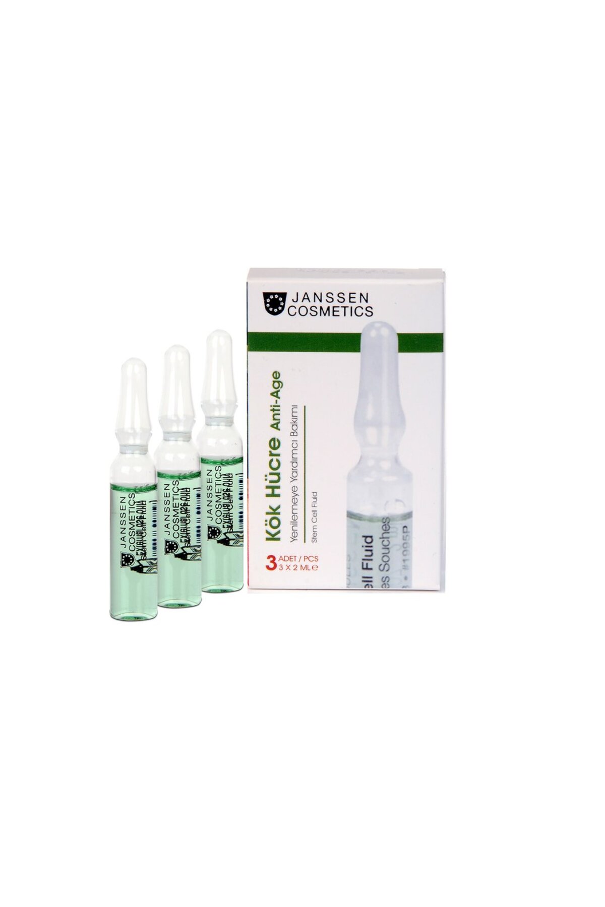 Janssen Cosmetics Janssen Stem Cell Fluid Ampul 3' Lü Set - Yeniden Yapılandırma Kök Hücre Ampulü