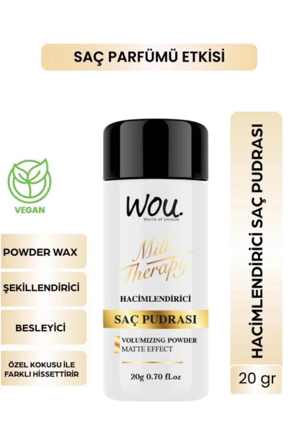 WOU World of Unique Wou Milk Therapy Saç Pudrası 20 g