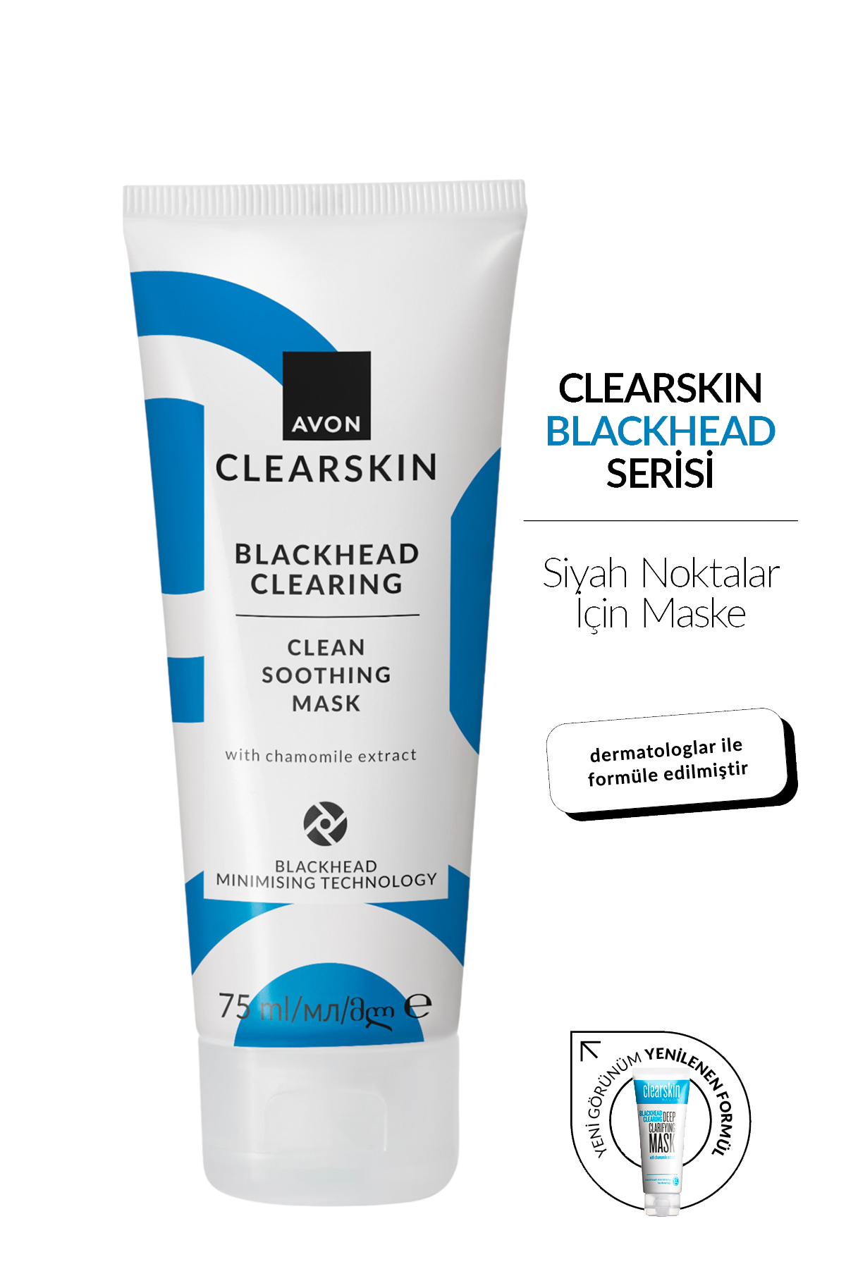 AVON Clearskin Blackhead Siyah Noktalar İçin Maske 75ml